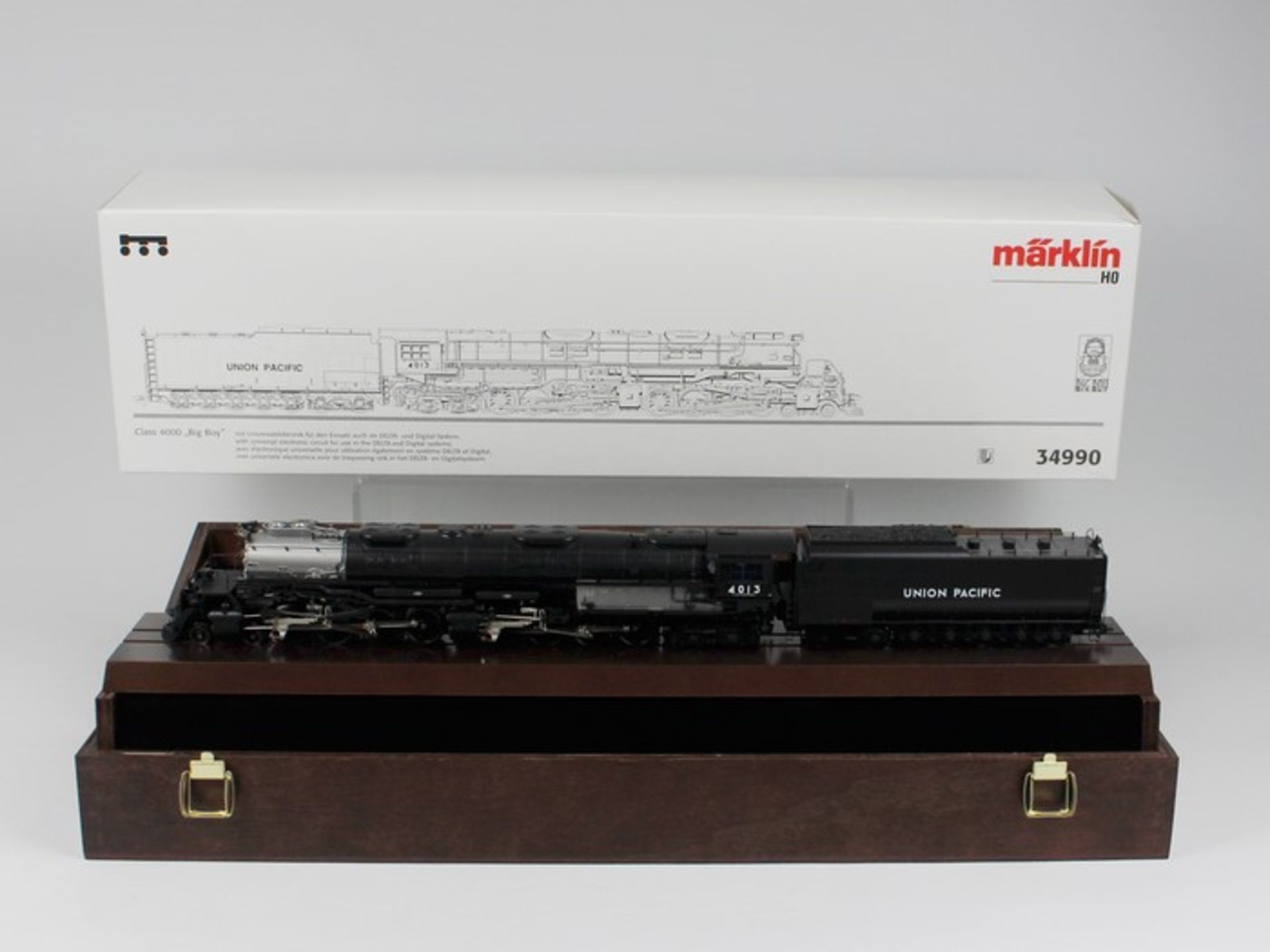 Märklin - EisenbahnSchlepptender-Lok 34990, schwere Güterzuglokomotive Class 4000 "Big Boy" der