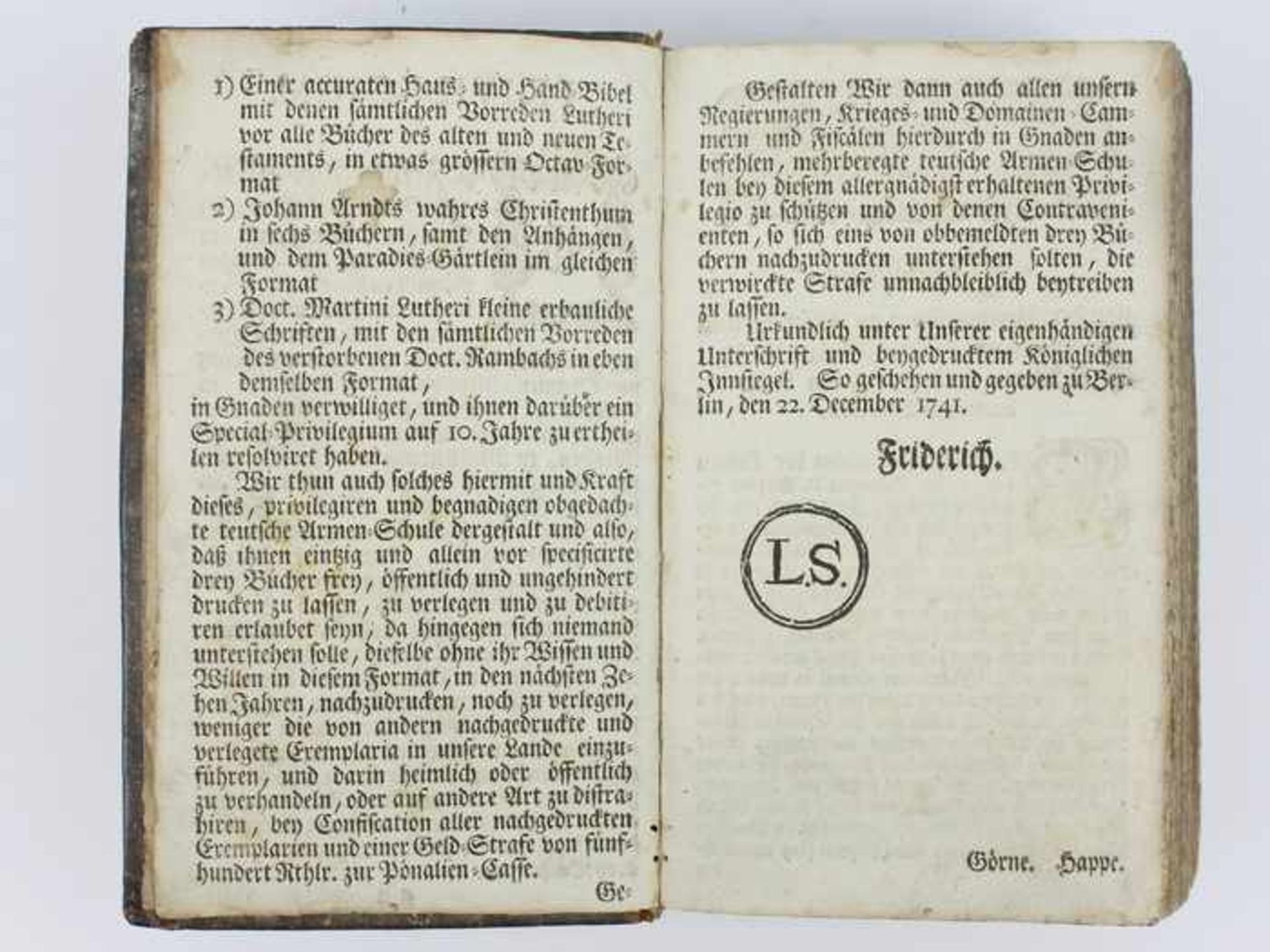 Rambach, Johann JacobChristliches Buch, "D. Martin Luthers Sermon von der Betrachtung des Leidens - Bild 3 aus 5