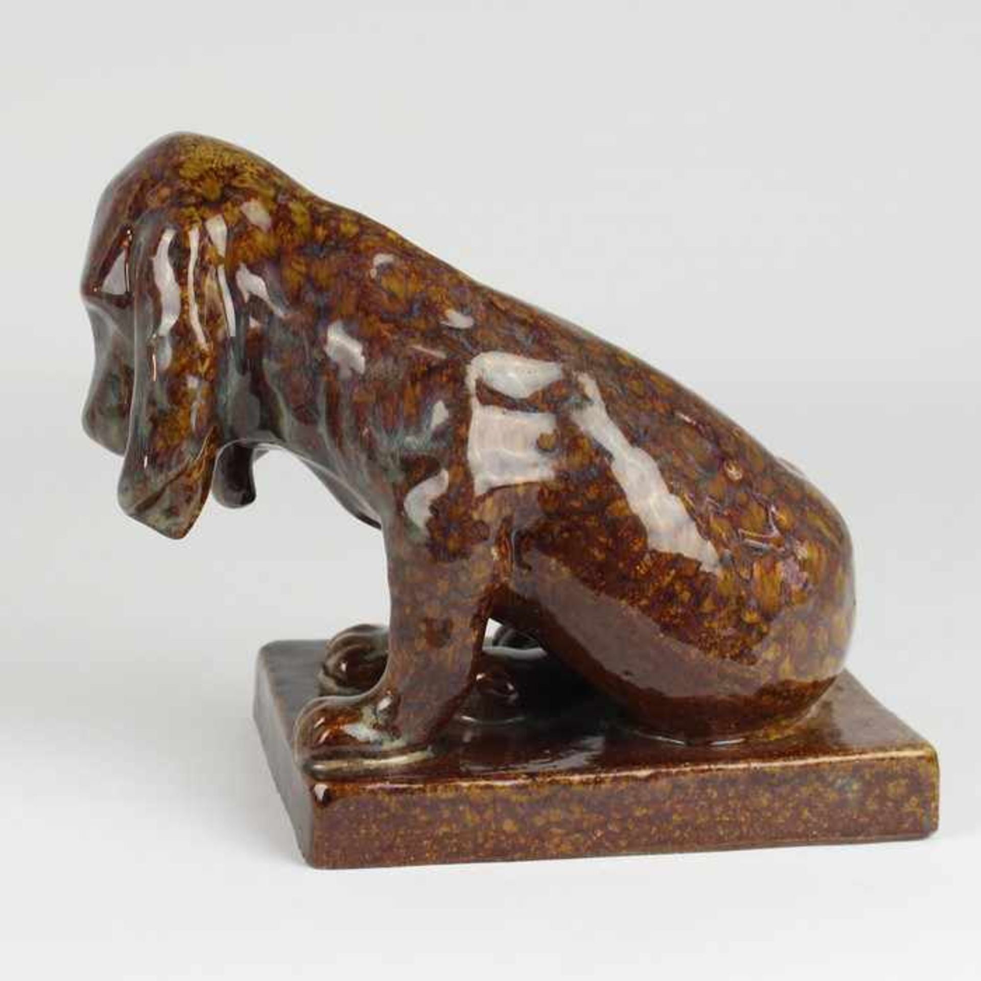 Cytére - Bloodhound Puppyum 1920, 2 Pressstempel, Rambervillers, Frankreich, Entw. Ludwig Habich - Image 2 of 2
