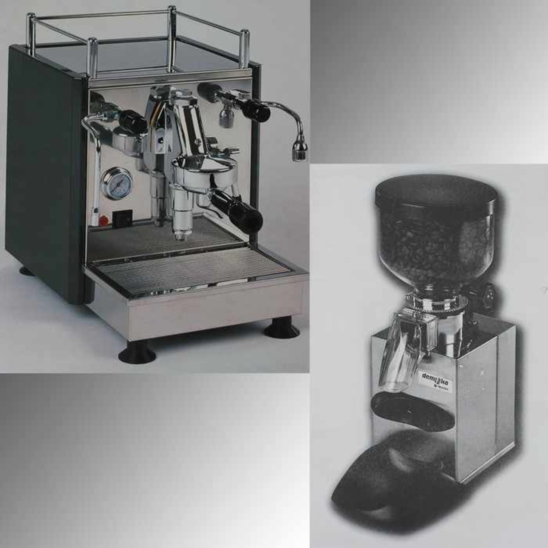 Espresso-Kaffeemaschine - ButterflyLa Scala, Siebträger, incl. Anleitung, lt. Einlieferer voll