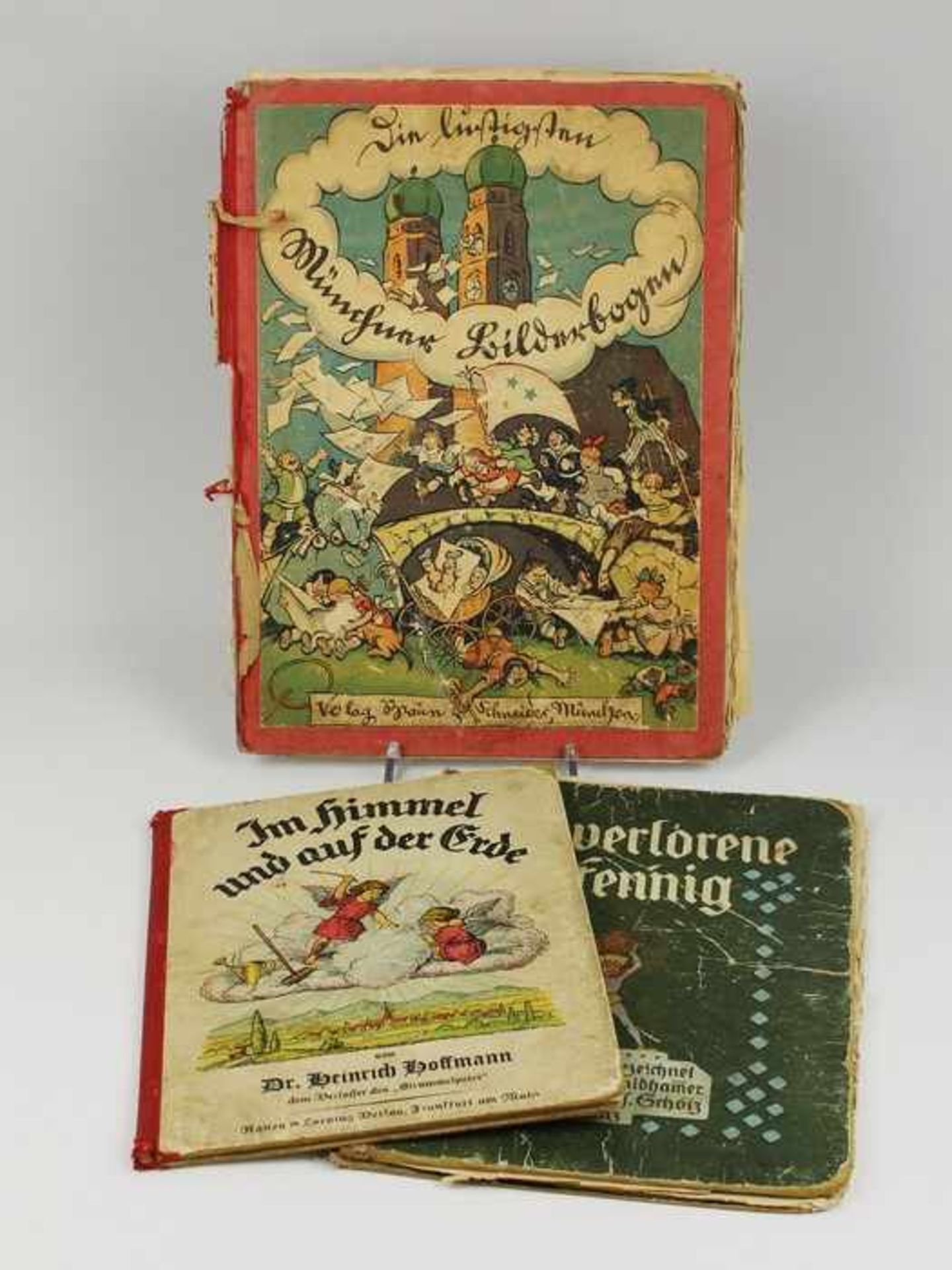 Kinderbücher - Drei StückSchmidhammer, Arpad: "Der verlorene Pfennig" um 1940, Hoffmann, Dr.