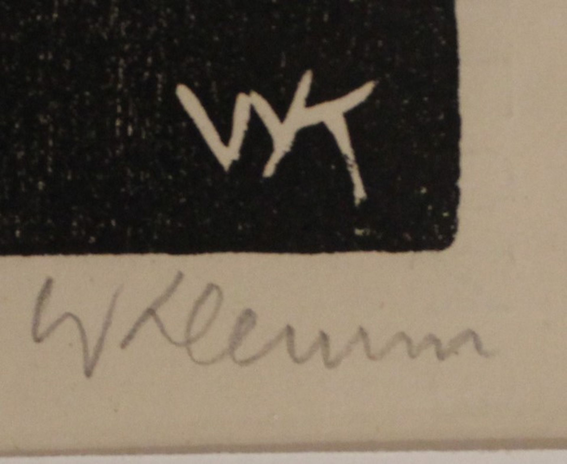 Klemm, Walter1883 Karlsbad - 1957 Weimar, Studium an der Wiener Kunstgewerbeschule, "Zwei junge - Bild 2 aus 2
