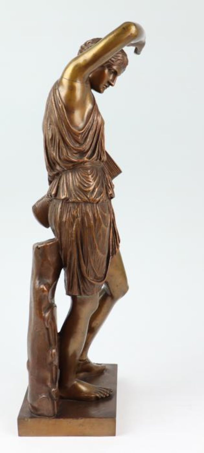 Unsigniertwohl Barbedienne, Ferdinand 1810-1892, fr. Bildhauer, Bronze, patiniert, vollplastische - Bild 2 aus 5