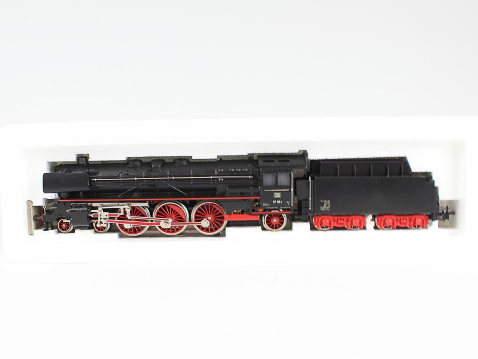 Märklin - EisenbahnPrimex 3193, H0, Schlepptenderlok mit Tender, BR 01 081 DB, Windleitbleche, OK,