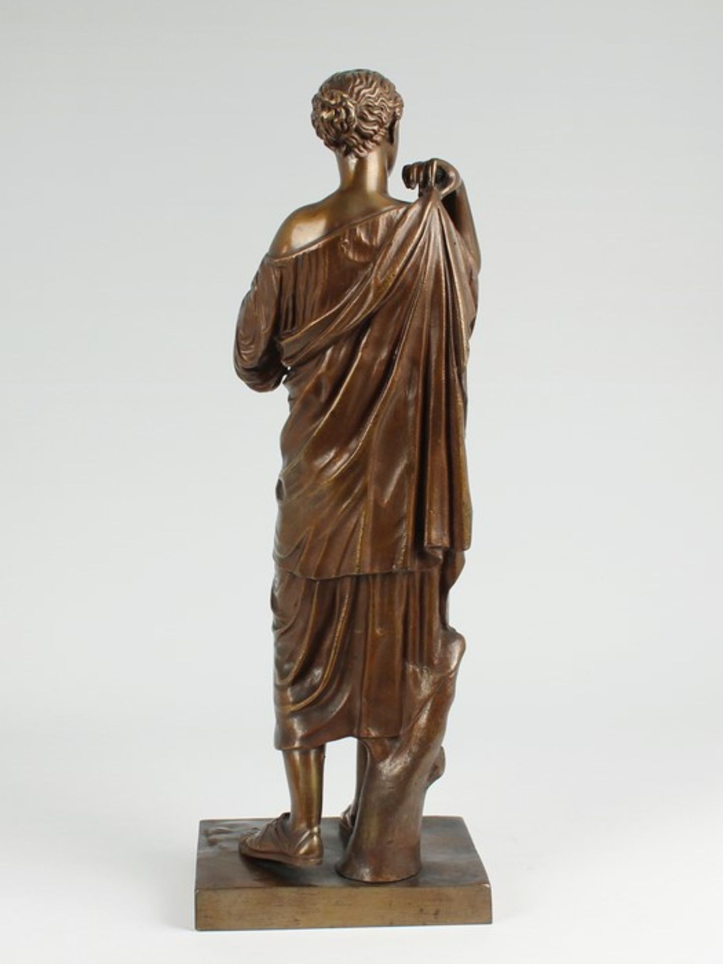 Unsigniertwohl Barbedienne, Ferdinand 1810-1892, fr. Bildhauer, Bronze, patiniert, vollplastische - Bild 2 aus 2