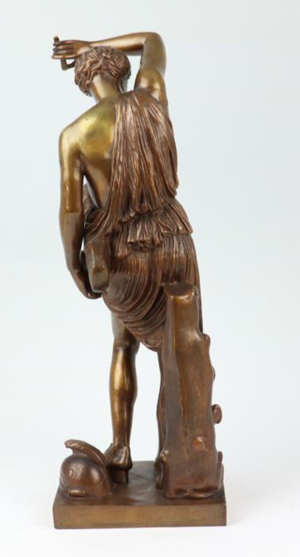 Unsigniertwohl Barbedienne, Ferdinand 1810-1892, fr. Bildhauer, Bronze, patiniert, vollplastische - Bild 3 aus 5