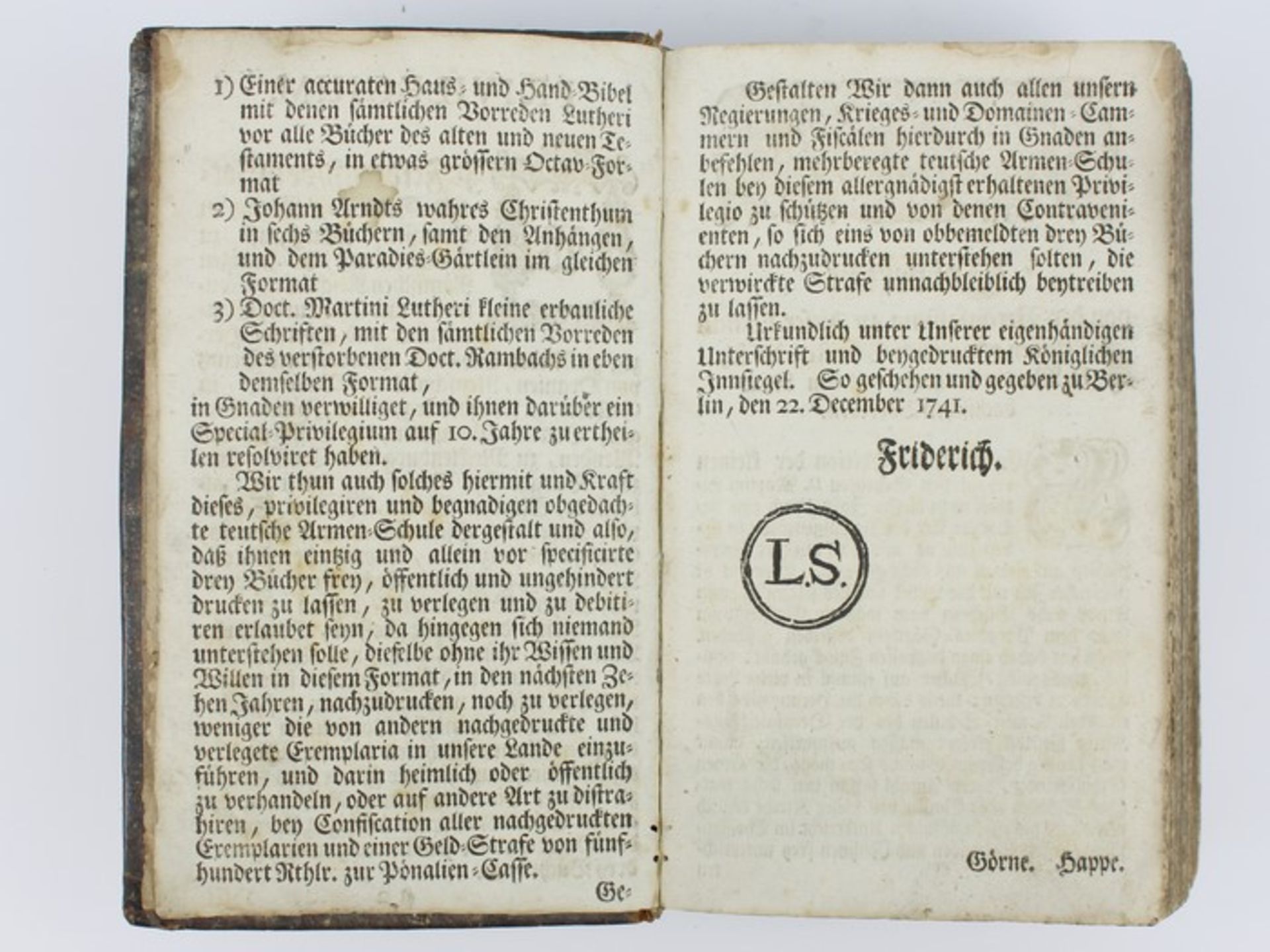 Rambach, Johann JacobChristliches Buch, "D. Martin Luthers Sermon von der Betrachtung des Leidens - Bild 3 aus 5