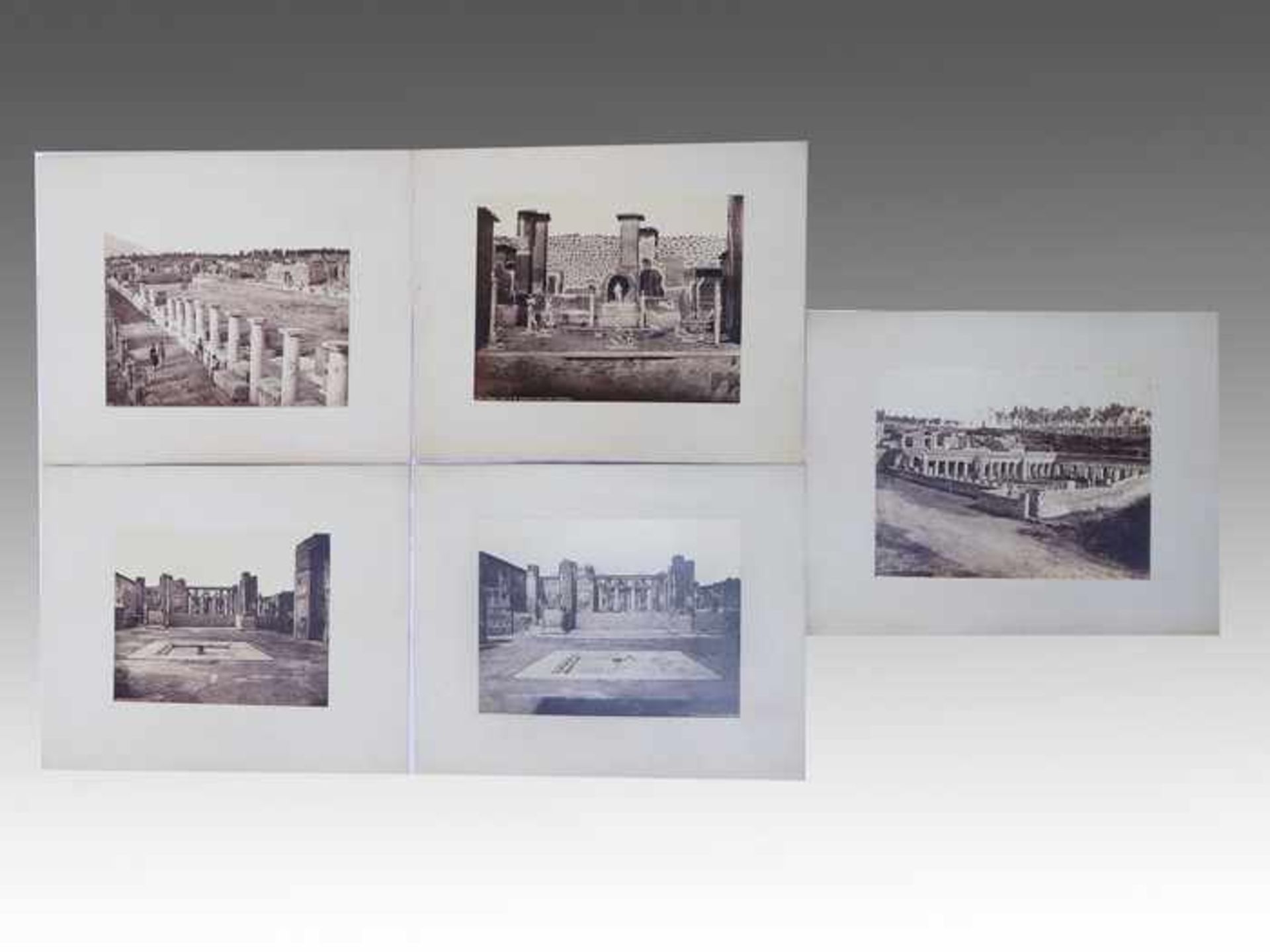 Rive, Robert - Pompeitätig 1860 - 1889 in Italien, sein Atelier produzierte topographische Serien - Bild 2 aus 2