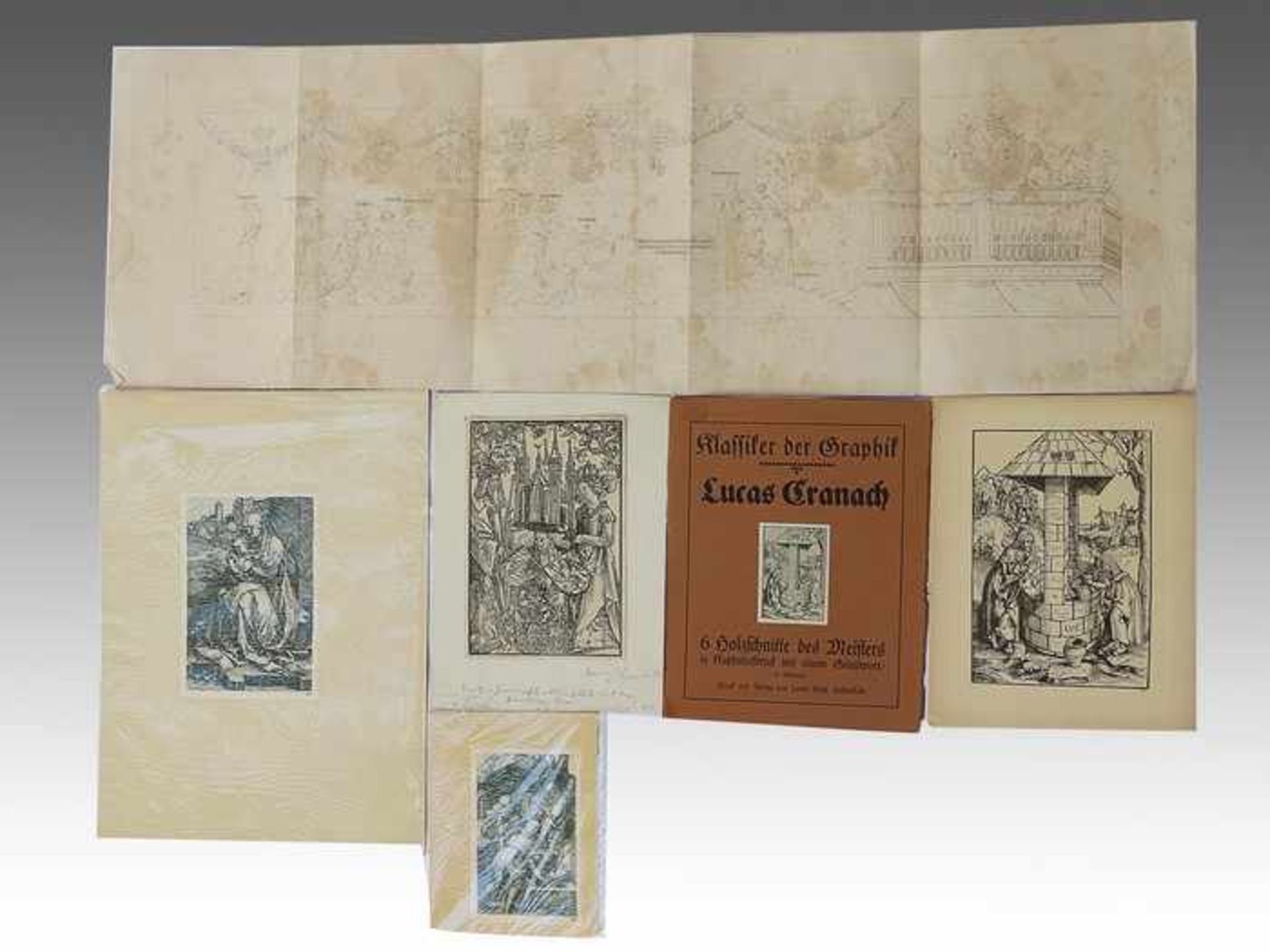 Dürer, Albrecht/Cranach, Lucas - NachdruckeMappe "Klassiker der Graphik Lucas Cranach", 6 - Bild 2 aus 2