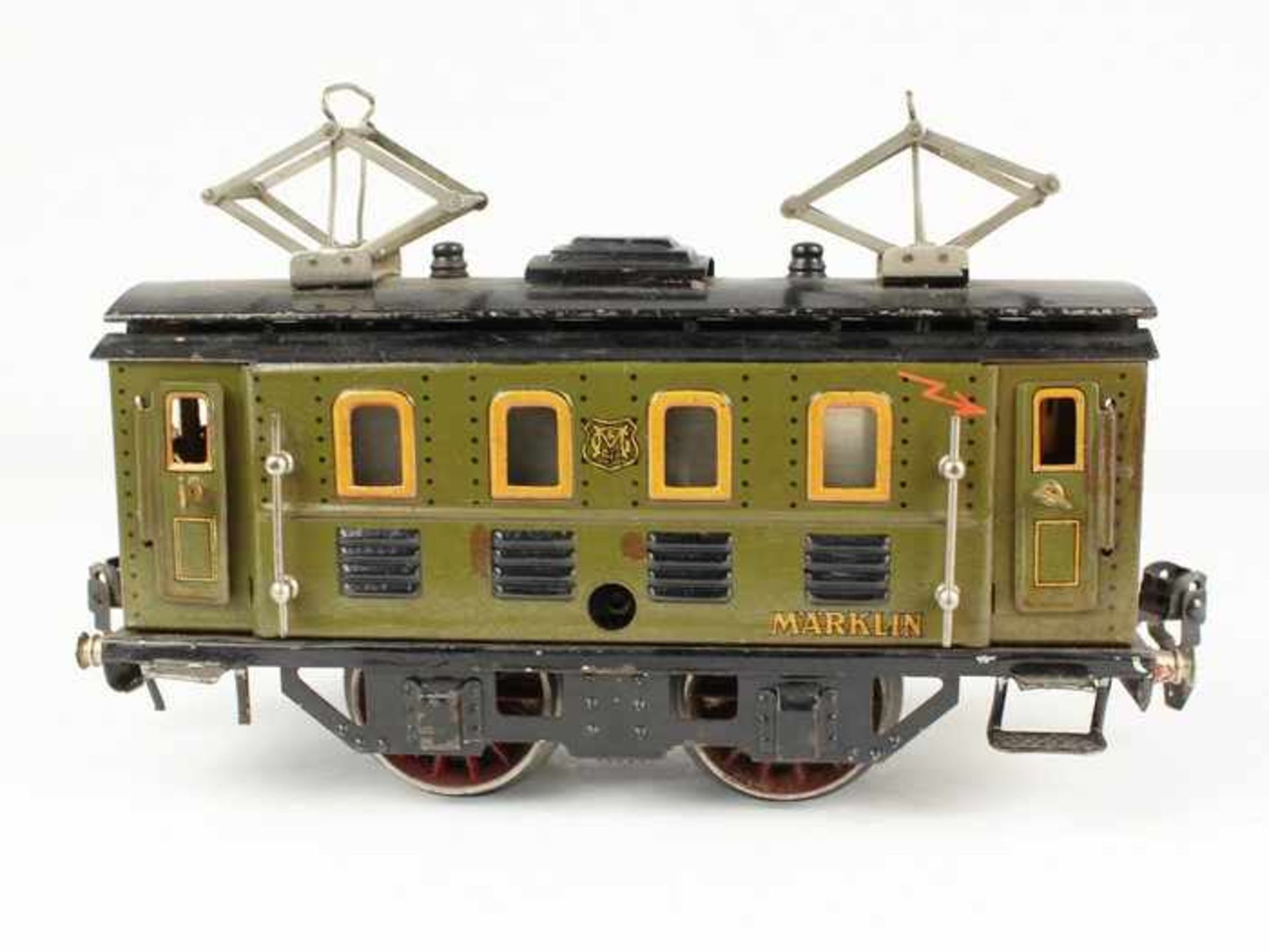 Märklin - EisenbahnSpur 0, 9 St.; 1x 17280, grüner Gepäckwagen, 1x 18750, brauner Gepäckwagen , 1x - Bild 9 aus 16