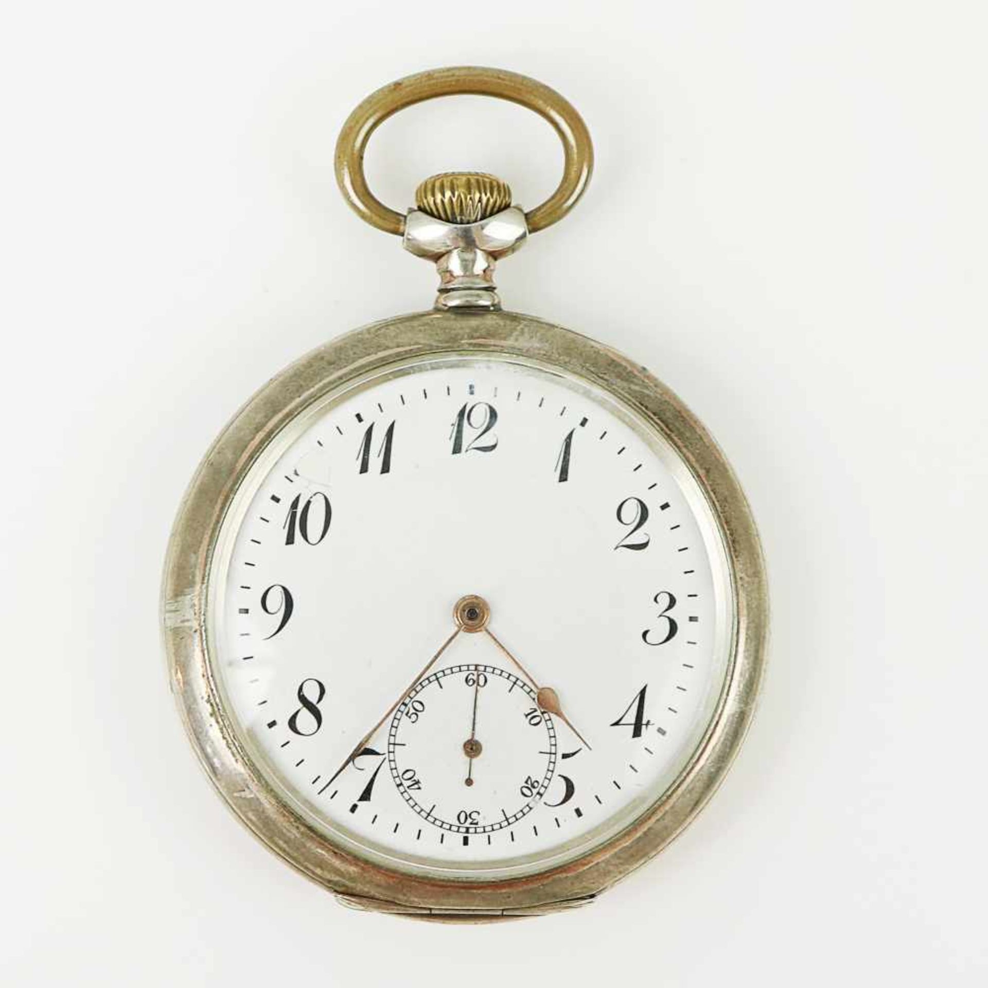 Herrentaschenuhr - Fromme19. Jh., Wien, Si 800, Lepine-Gehäuse, Dca.4,9cm, weißes