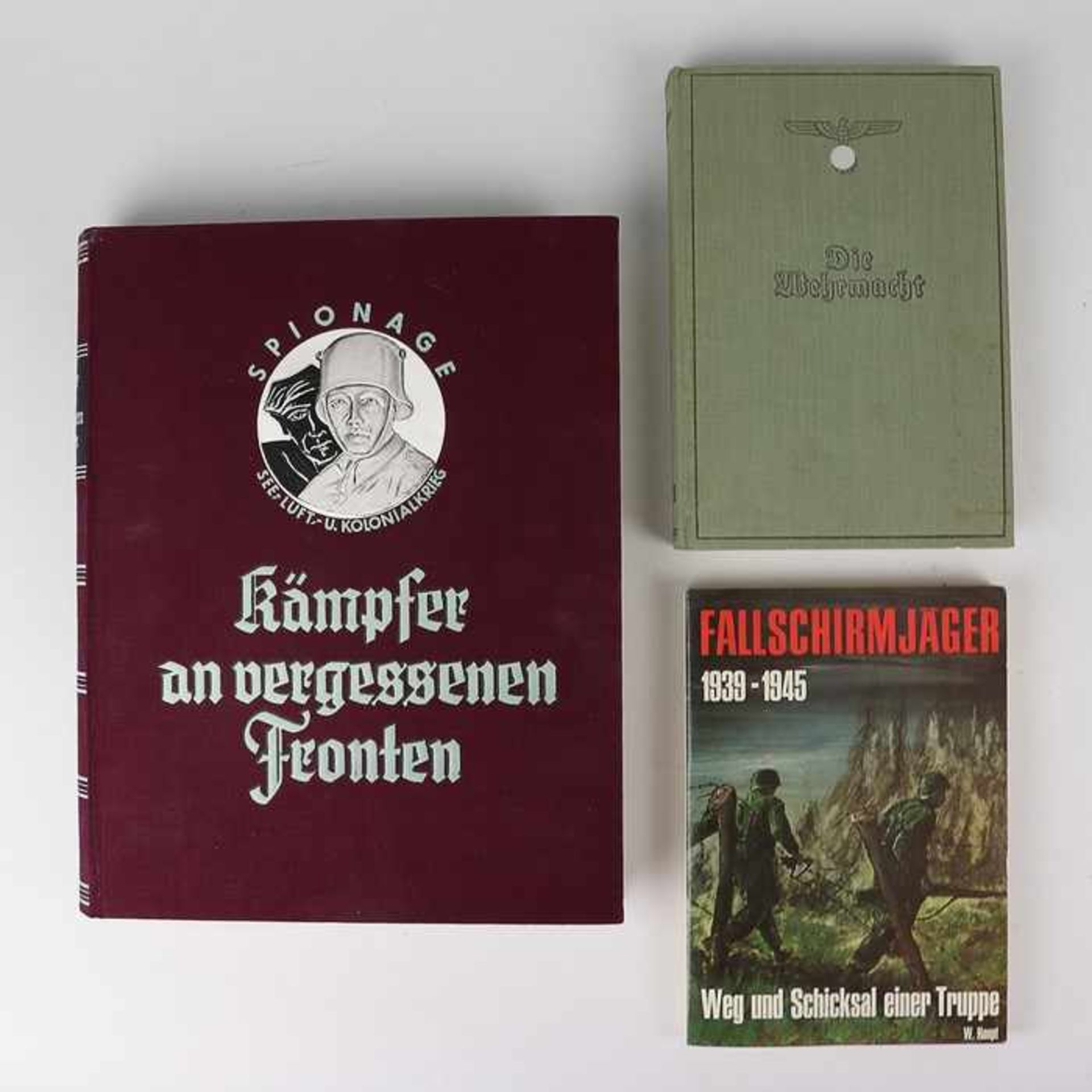 Bücher - 3.Reich3 St., 1x Foerster, Wolfgang "Kämpfer an vergessenen Fronten, Feldzugsbriefe, - Bild 2 aus 2