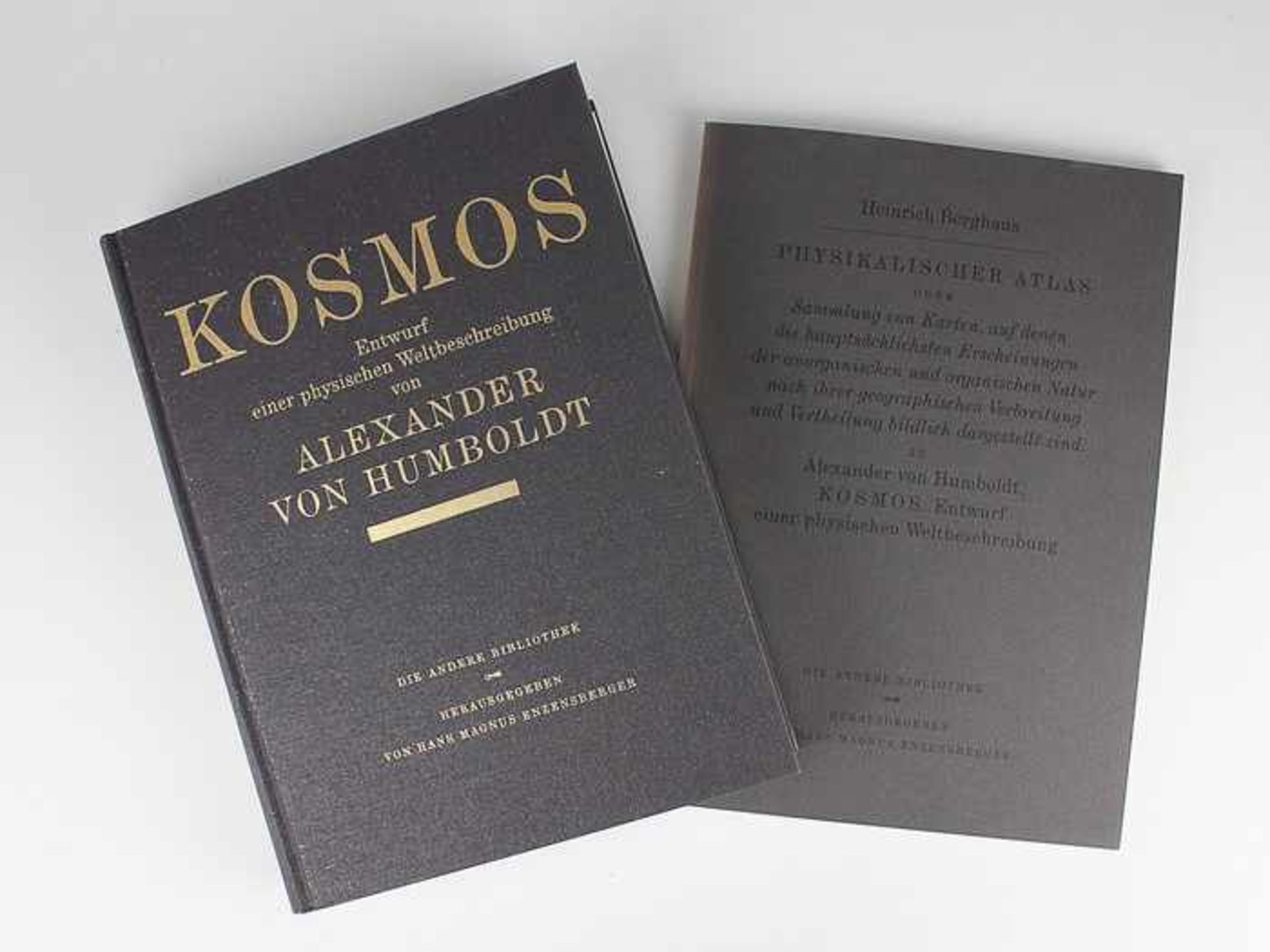 Humboldt, Alexander von"Kosmos - Entwurf einer physischen Weltbeschreibung", Frankfurt a.M. Eichborn
