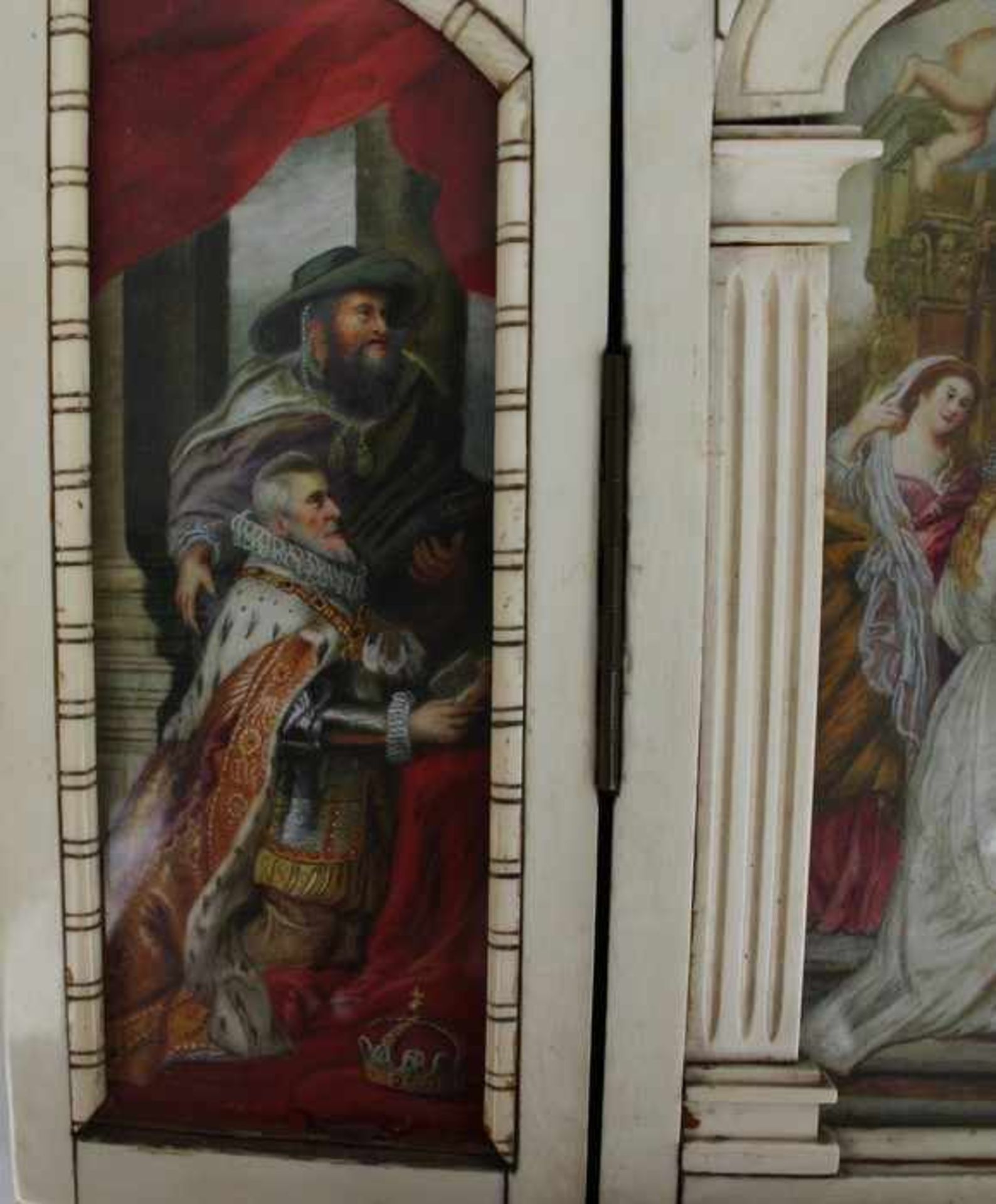 Tryptichonum 1900, Flügelaltar mit 3 Miniaturgemälden nach Peter Paul Rubens ( 1577-1640), Motiv : - Bild 8 aus 12