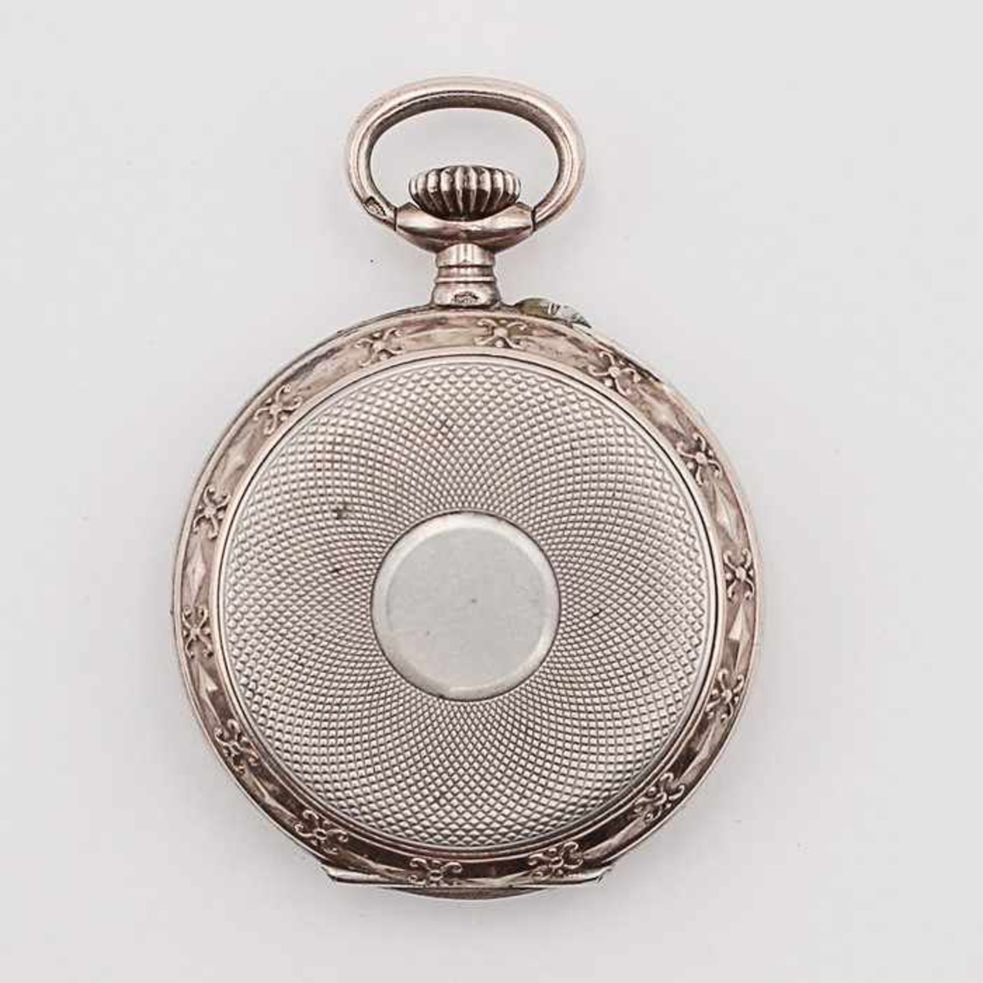 Union Horlogere - Damentaschenuhrum 1900, Si 800, Lepine-Gehäuse, Dca.3cm, weißes - Bild 2 aus 2