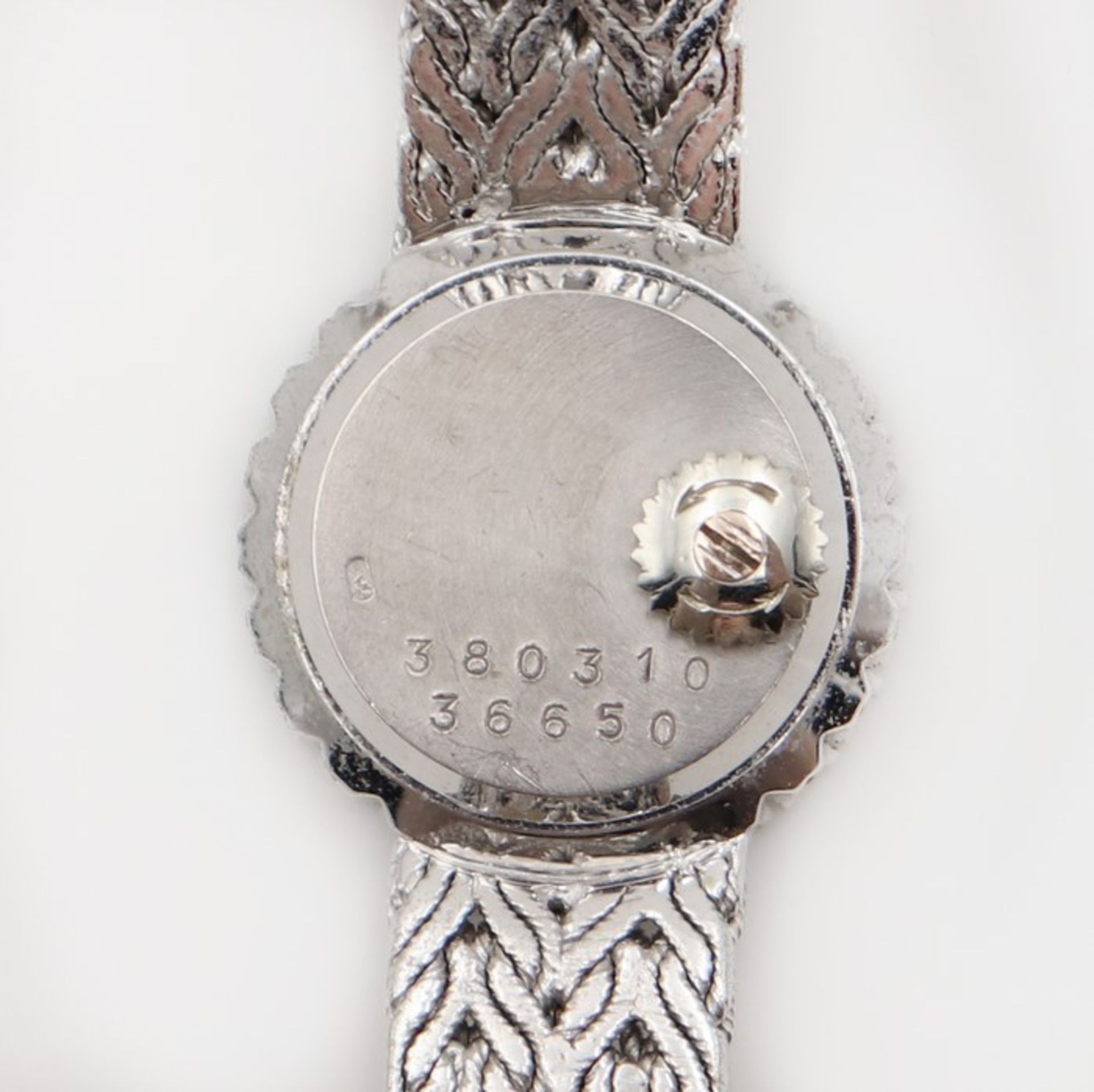 Baume & Mercier - DamenarmbanduhrSchweiz, WG 750, Gehäuse: Dca.2cm, Lünette besetzt mit - Bild 2 aus 3