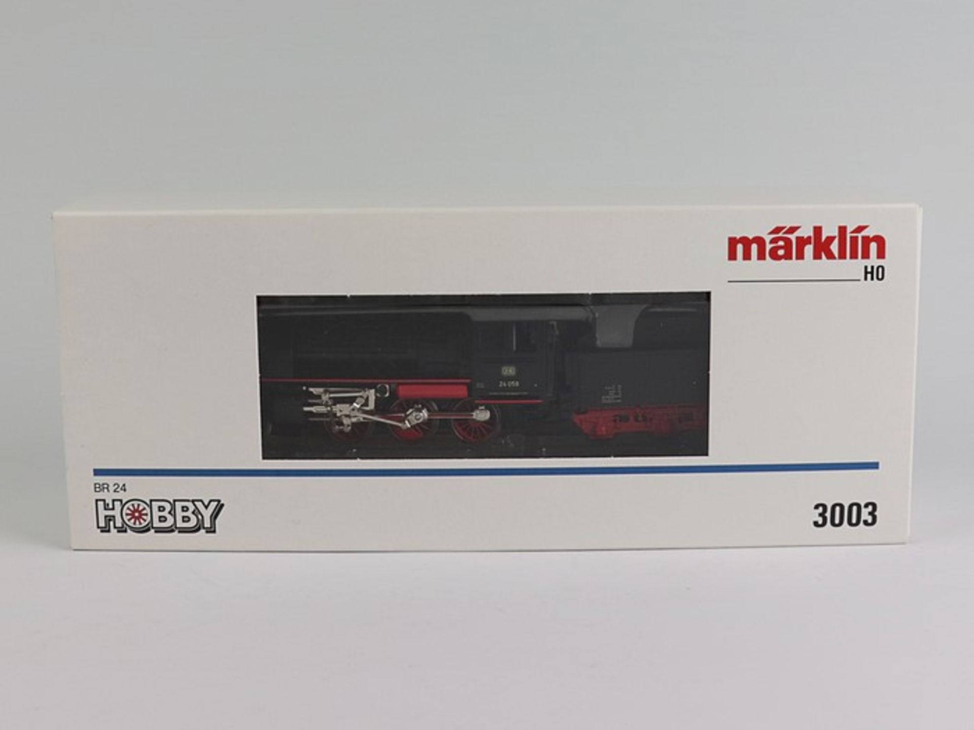 Märklin - EisenbahnH0, Hobby, 3003, BR 24 058, schwarze Schlepptender- bzw. Dampflokomotive, Fkt. - Bild 2 aus 2