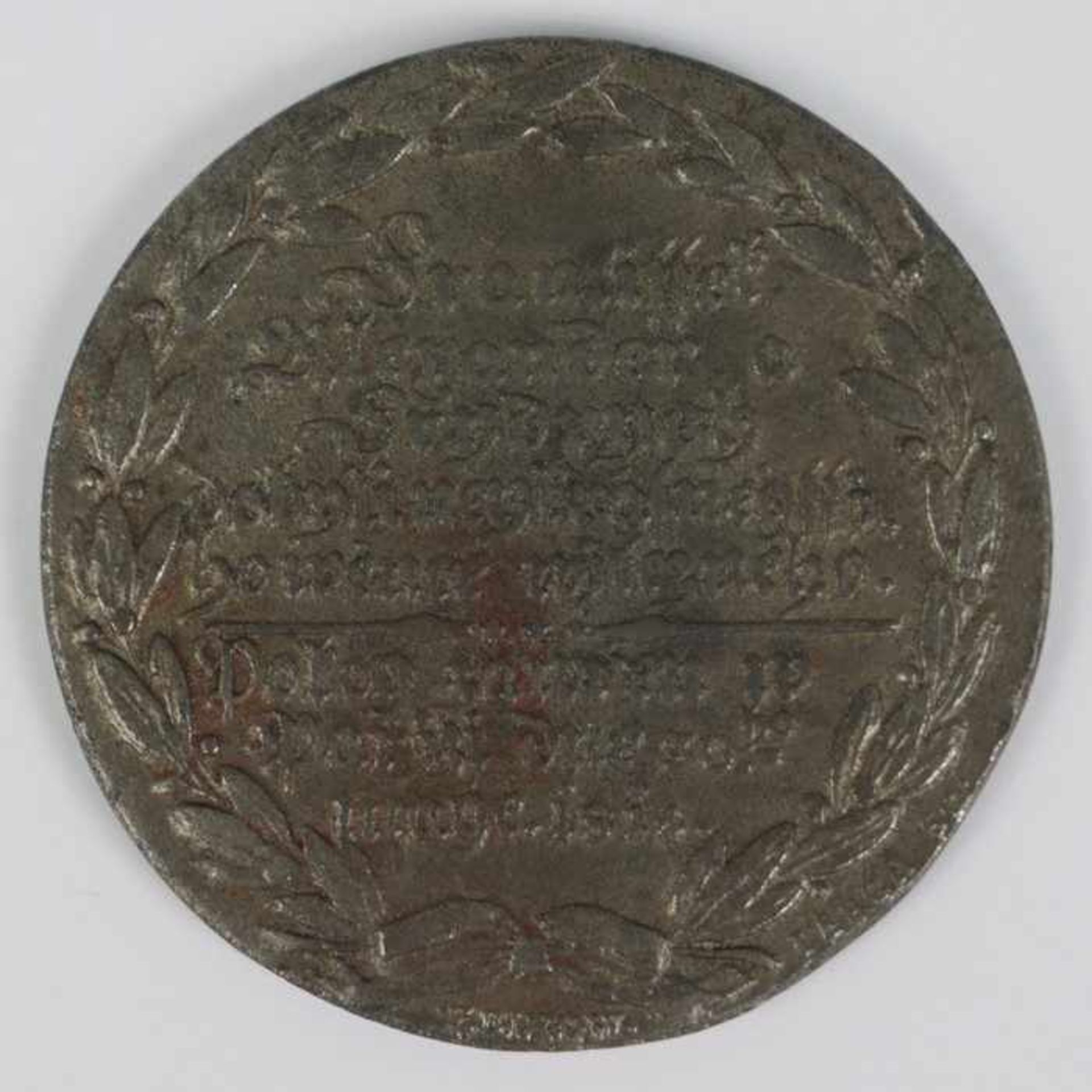 Medaille 1814unleserlich, wohl Slawisch, D 5,2 cm- - -20.00 % buyer's premium on the hammer