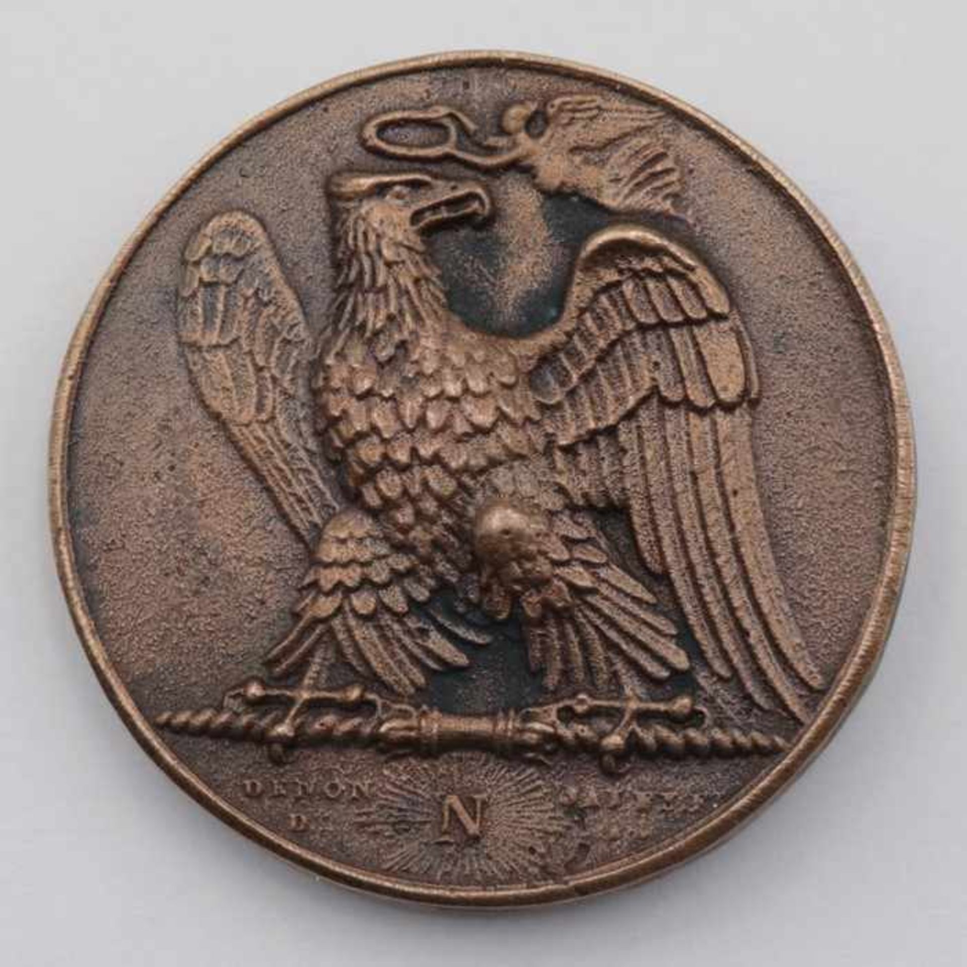 Medaille FrankreichBonaparte General en Chef, Bronze, D 4 cm- - -20.00 % buyer's premium on the - Bild 2 aus 2