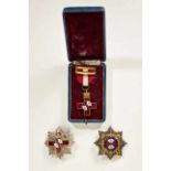 Ausländische Orden & Ehrenzeichen - Spanien : Order of Military Merit 1st Class.Medal shows wear/age