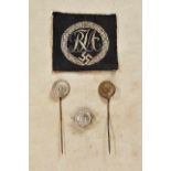 Deutsches Reich 1933 - 1945 - HJ - Hitlerjugend : Reichs Youth Sports Badge Stick Pin For Girls.