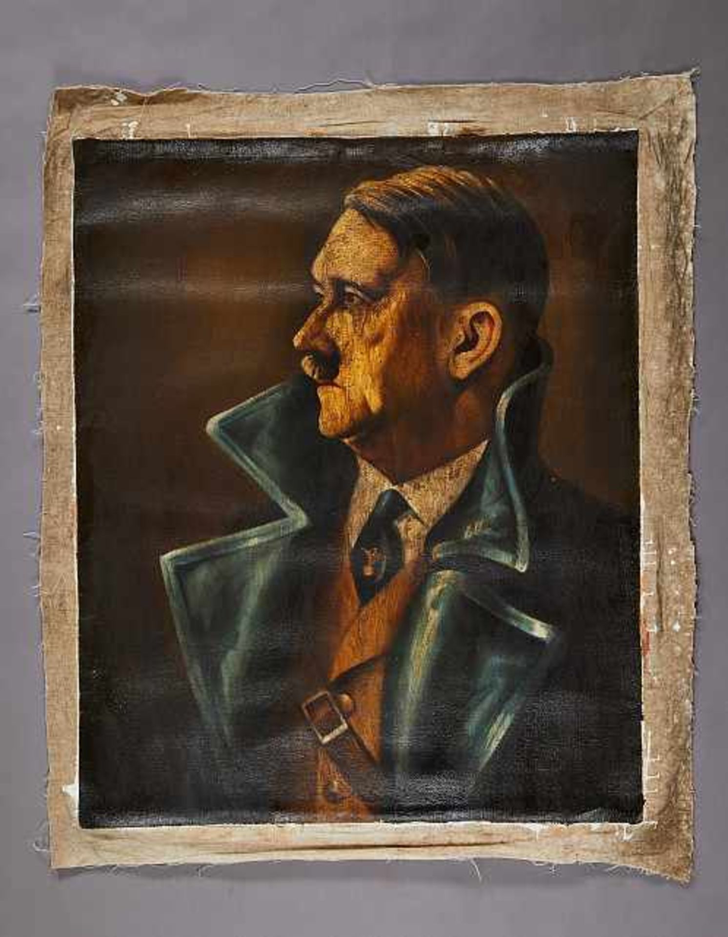 Deutsches Reich 1933 - 1945 - Kunst im Dritten Reich 1933-1945 : Portrait of Adolf Hitler Based on