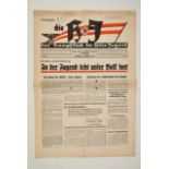 Deutsches Reich 1933 - 1945 - HJ - Hitlerjugend : Die HJ - Das Kampfblatt der Hitlerjugend.Ausgabe