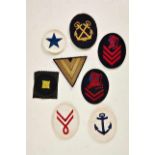 Deutsches Reich 1933 - 1945 - Kriegsmarine - Allgemein : Navy Enlisted Sleeve Rating Badge Lot.Lot