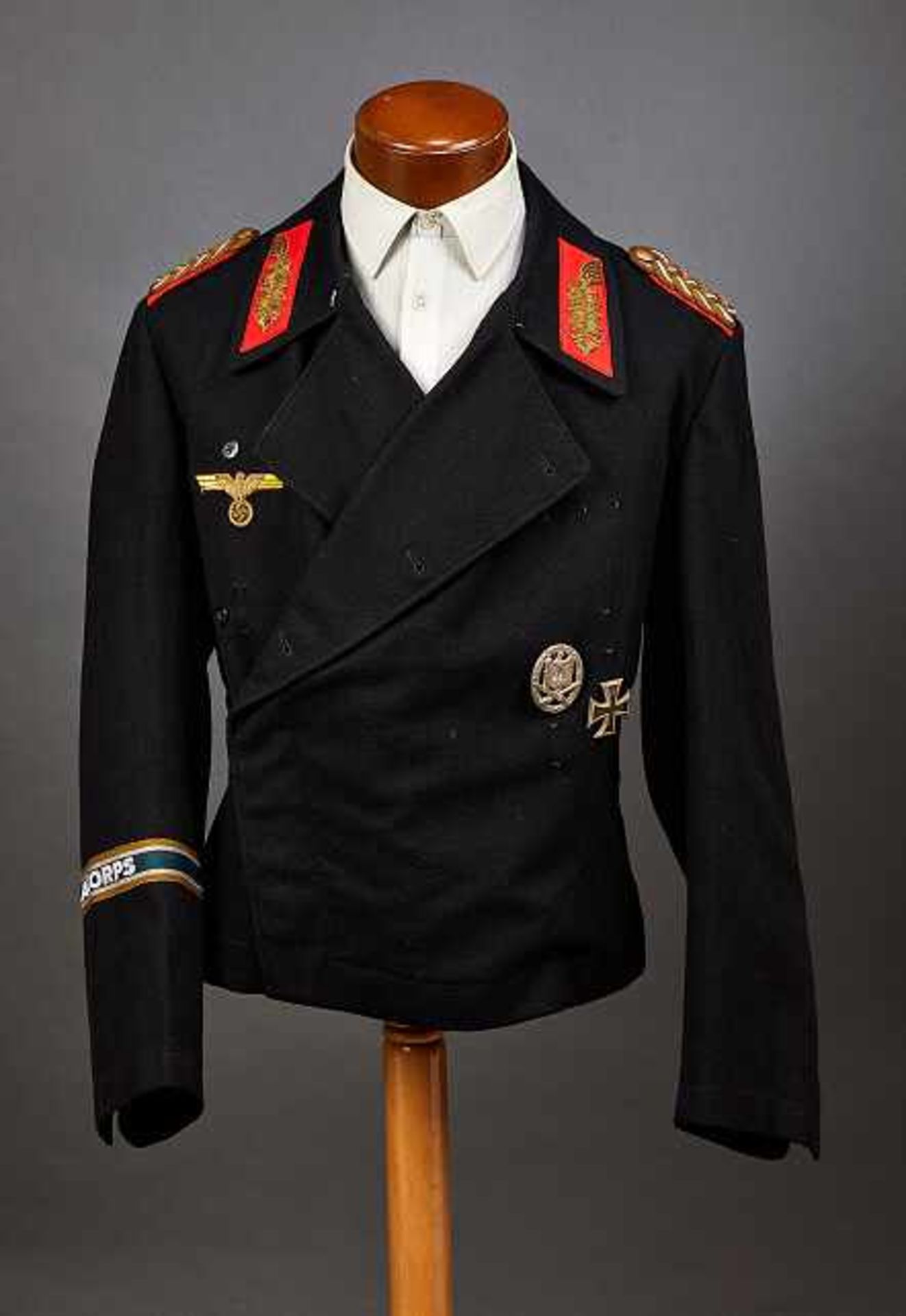 Deutsches Reich 1933 - 1945 - Heer - Generalität : Army Panzer Crewman Uniform "Wrapper" with