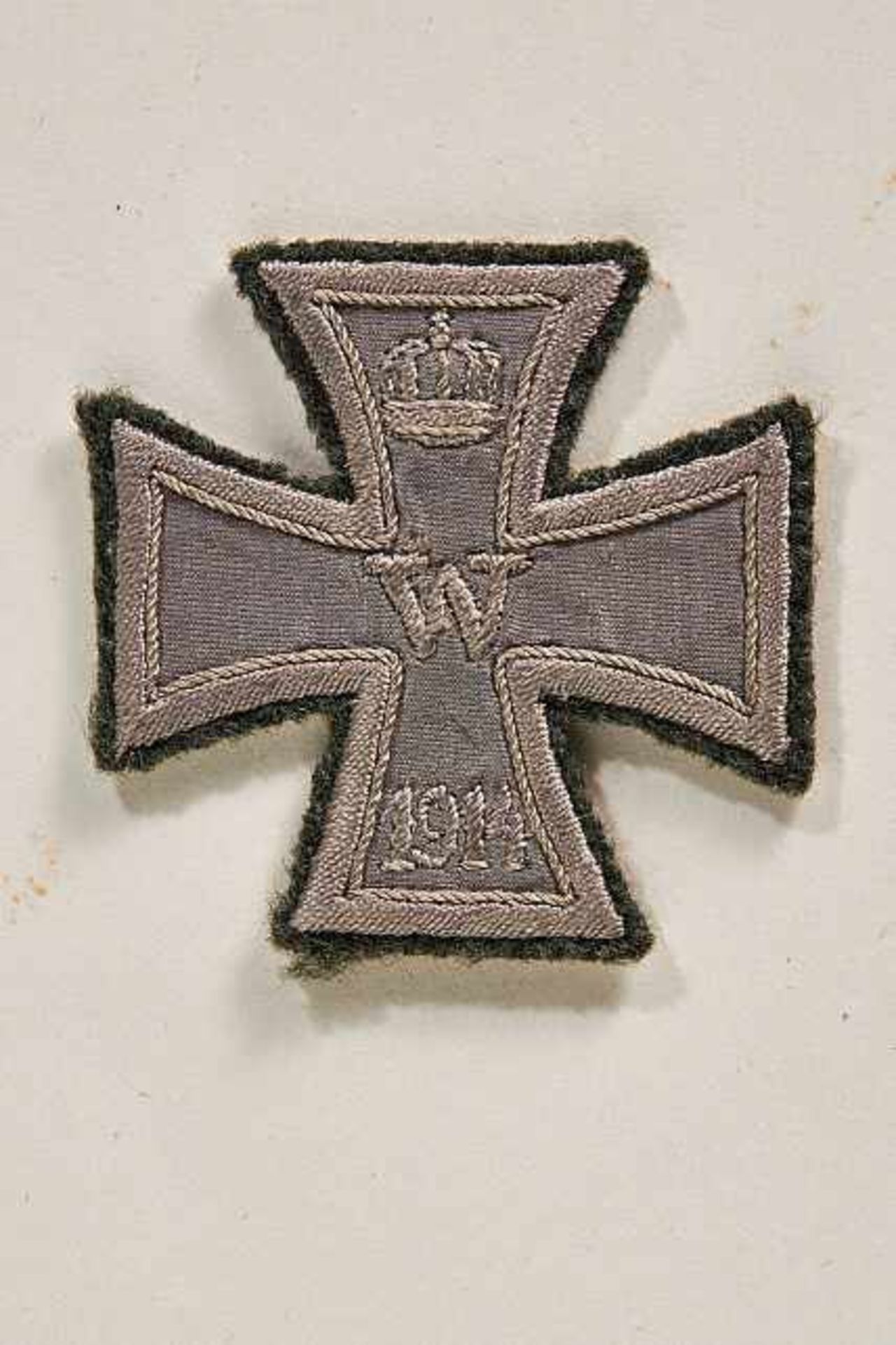 Orden & Ehrenzeichen Deutschland - Preußen : Cloth 1914 Iron Cross 1st Class.Rare cloth 1914 Iron