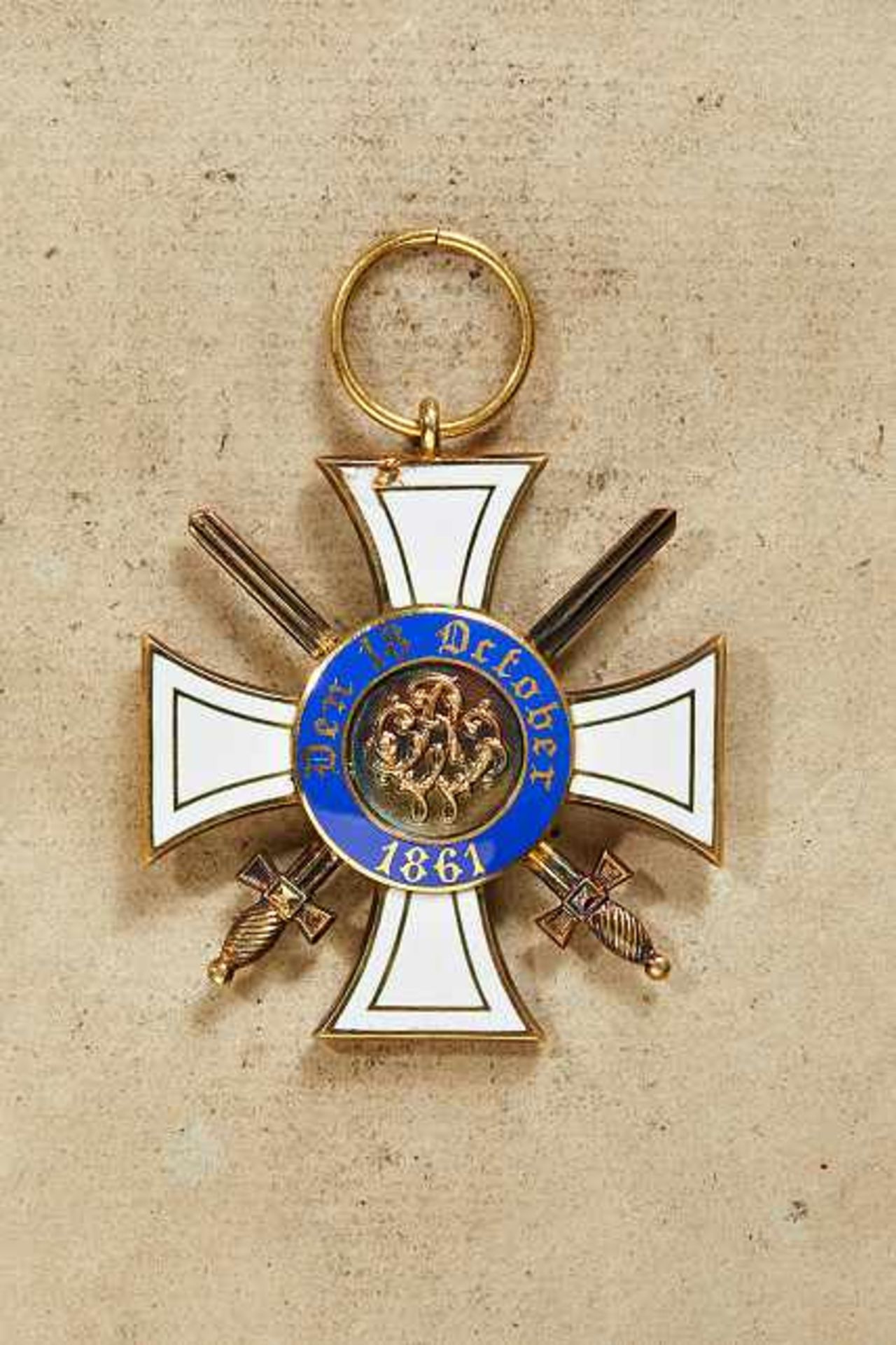 Orden & Ehrenzeichen Deutschland - Preußen : 3rd Class with Swords Breast Badge.Cross features - Image 2 of 2