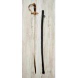 Deutsches Reich 1933 - 1945 - Heer - Edged Weapons : Army Officer's Sword.Marked on ricasso with