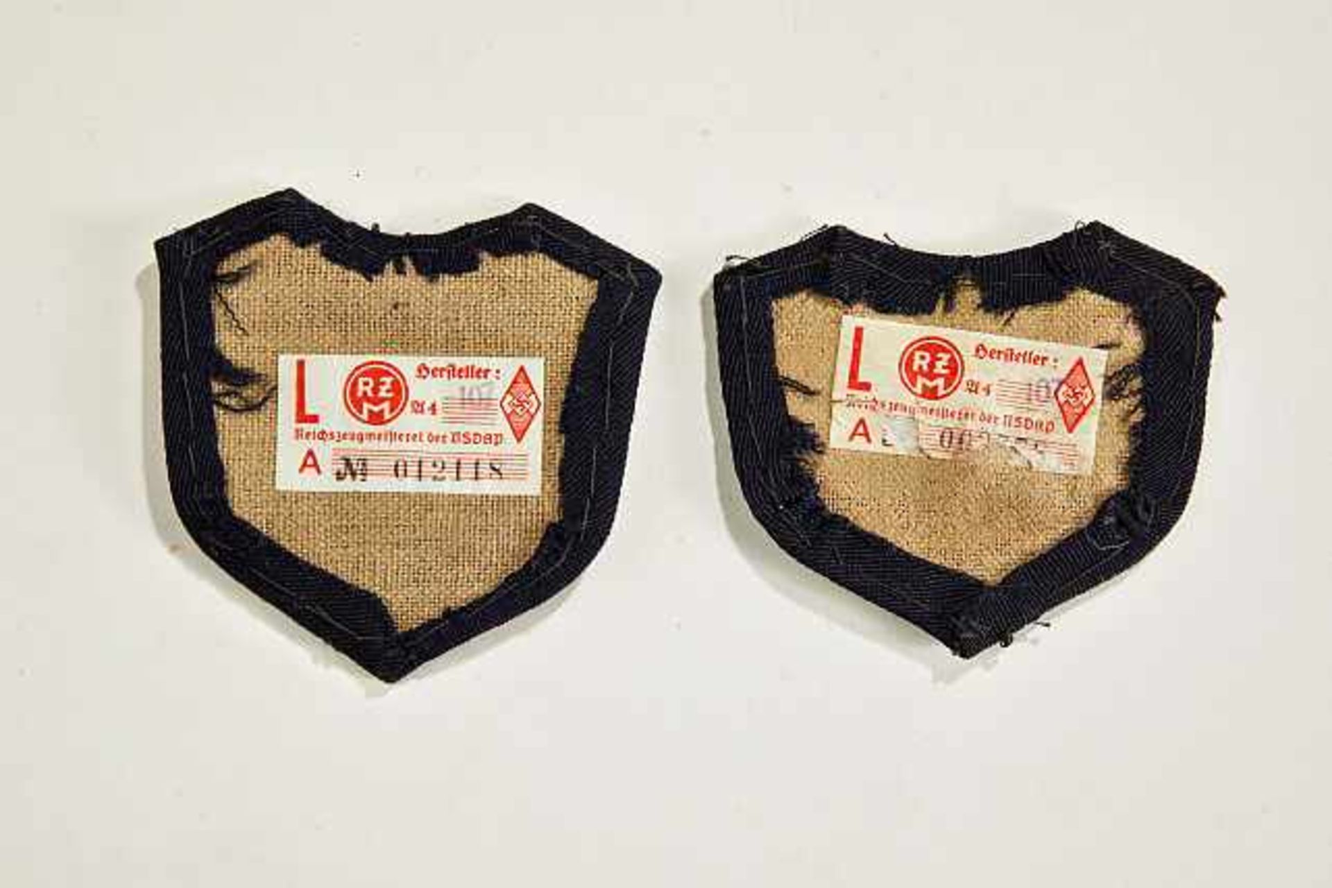 Deutsches Reich 1933 - 1945 - HJ - Hitlerjugend : Breast Eagle for BDM Ring Leader in Untergau 246 = - Bild 2 aus 2