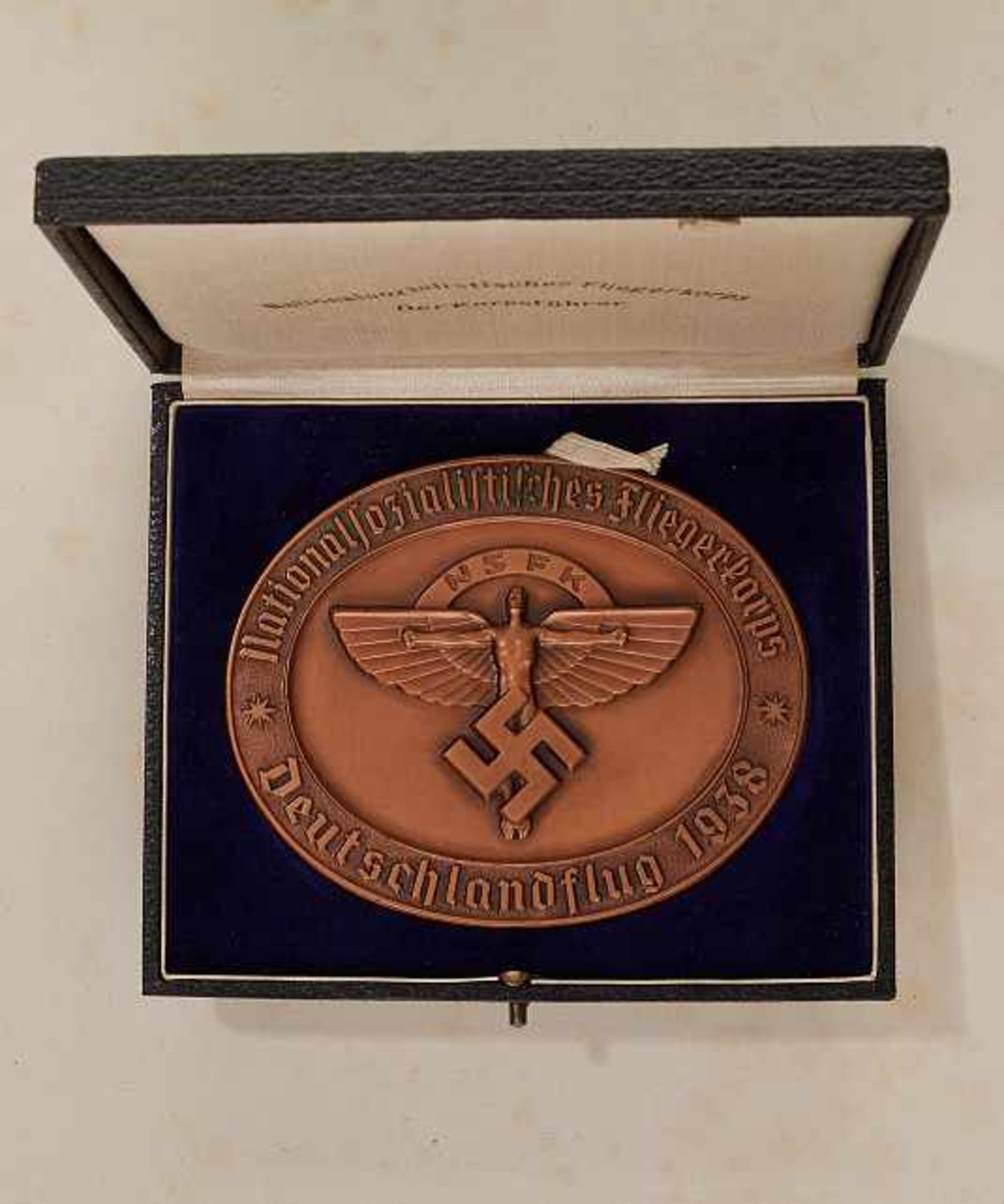 Deutsches Reich 1933 - 1945 - NSKK / NSFK : NSFK Achievement Nonportable Award.Award shows almost no