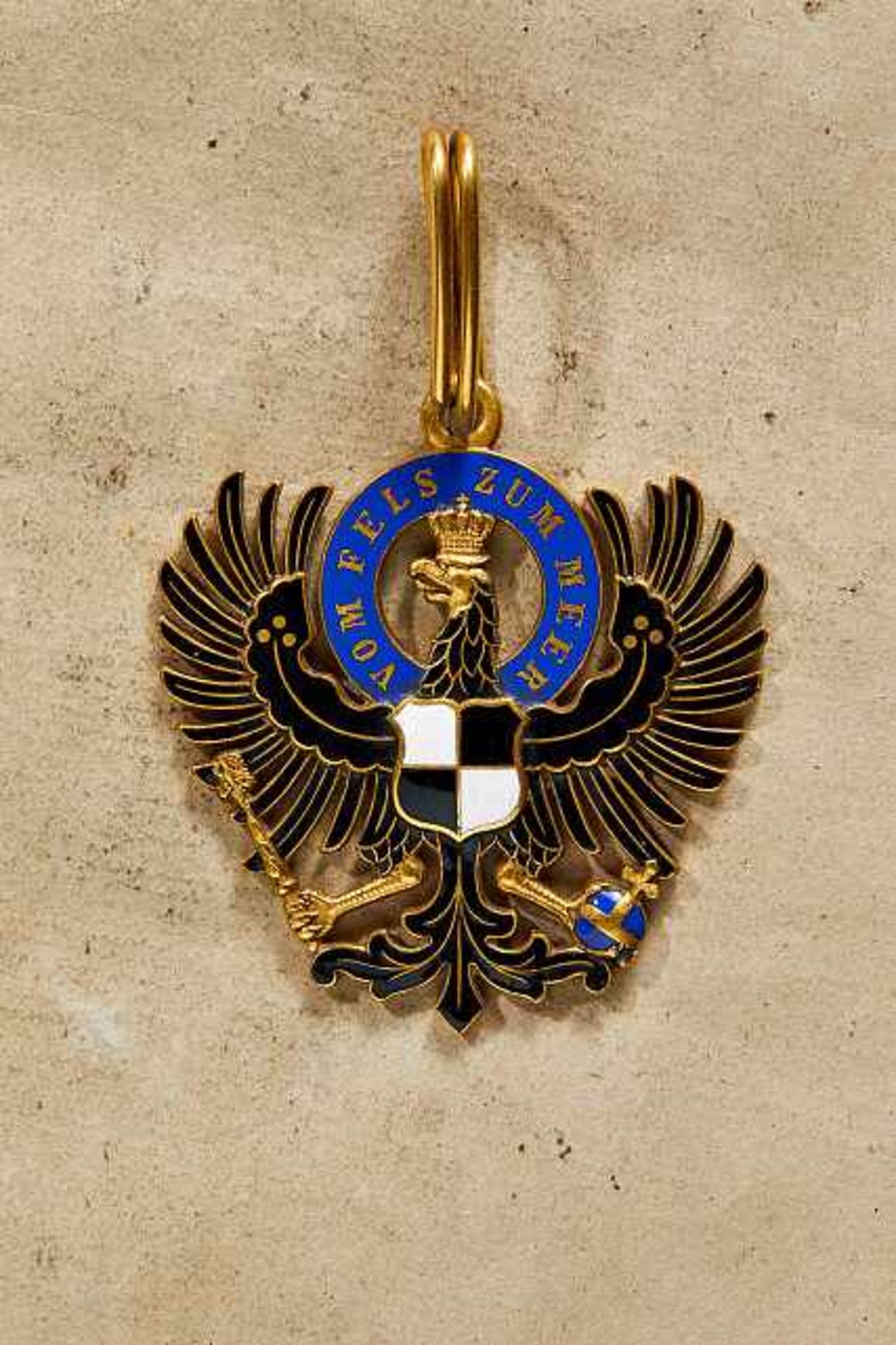 Orden & Ehrenzeichen Deutschland - Preußen : Prussian Royal House Order of Hohenzollern, Commander's