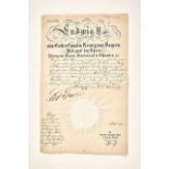 Deutsches Reich 1933 - 1945 - Dokumente und Autographen : Bavarian Certificate of Appointment as