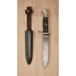 Deutsches Reich 1933 - 1945 - HJ - Hitlerjugend : Student's Association NSDSTB Knife.Knife