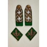 Deutsches Reich 1933 - 1945 - Schutzstaffel-SS - Ordnungspolizei : Shoulder Boards for a General