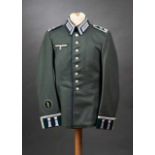 Deutsches Reich 1933 - 1945 - Heer - Uniformen : Medical NCO Waffenrock.Zustand/Condition 1 - 2.