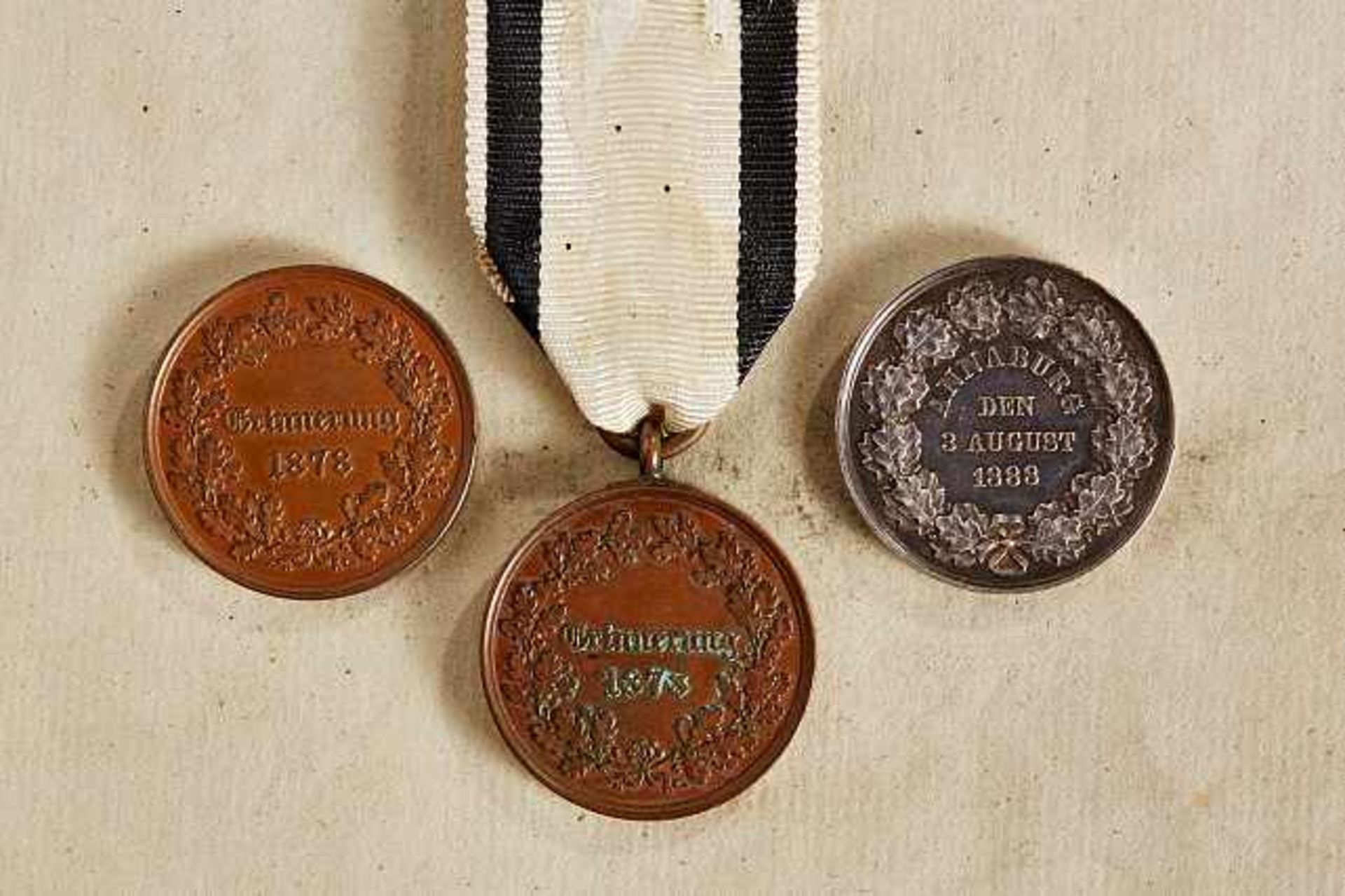 Orden & Ehrenzeichen Deutschland - Preußen : Commemorative Medal of Kaiser Wilhelm I, 1878.Bronze - Bild 2 aus 2