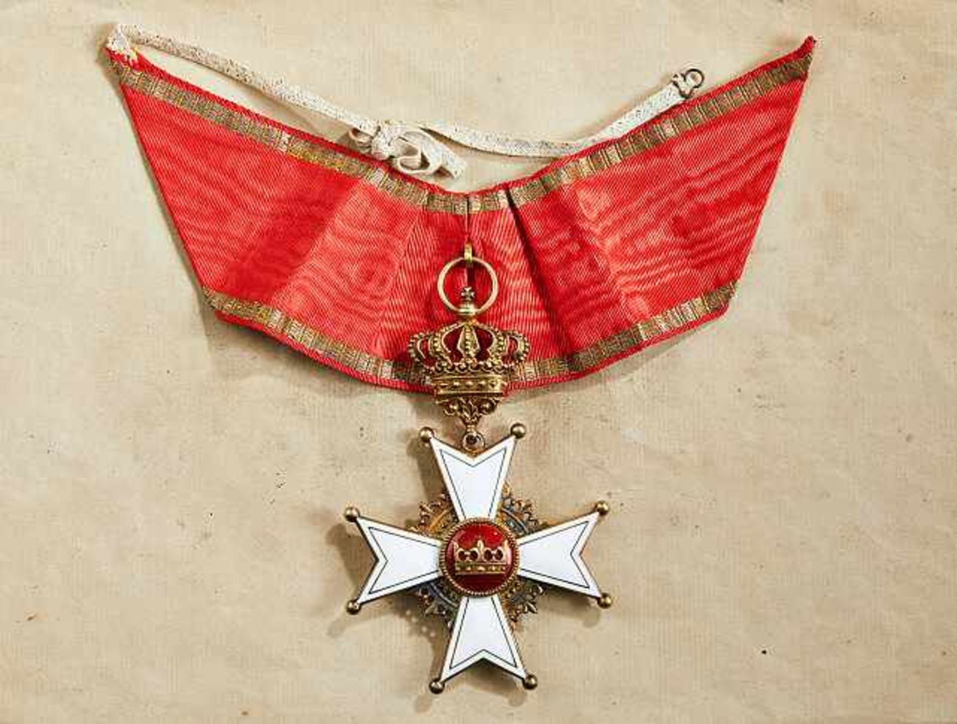 Orden & Ehrenzeichen Deutschland - Baden : Baden Order of Berthold I. Grand Cross.Order features