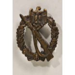 Deutsches Reich 1933 - 1945 - General Awards - Army Awards & Decorations : Bronze Infantry Assault