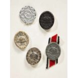 Deutsches Reich 1933 - 1945 - General Awards - Miscelanneous Wehrmacht Awards : Silver Wound Badge.