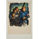 Deutsches Reich 1933 - 1945 - HJ - Hitlerjugend : HJ FLAK Helper Post Card.Attractive artistic