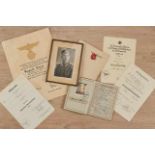Deutsches Reich 1933 - 1945 - General Awards - Eisernen Kreuzes 1939 : Iron Cross 2nd Class Document