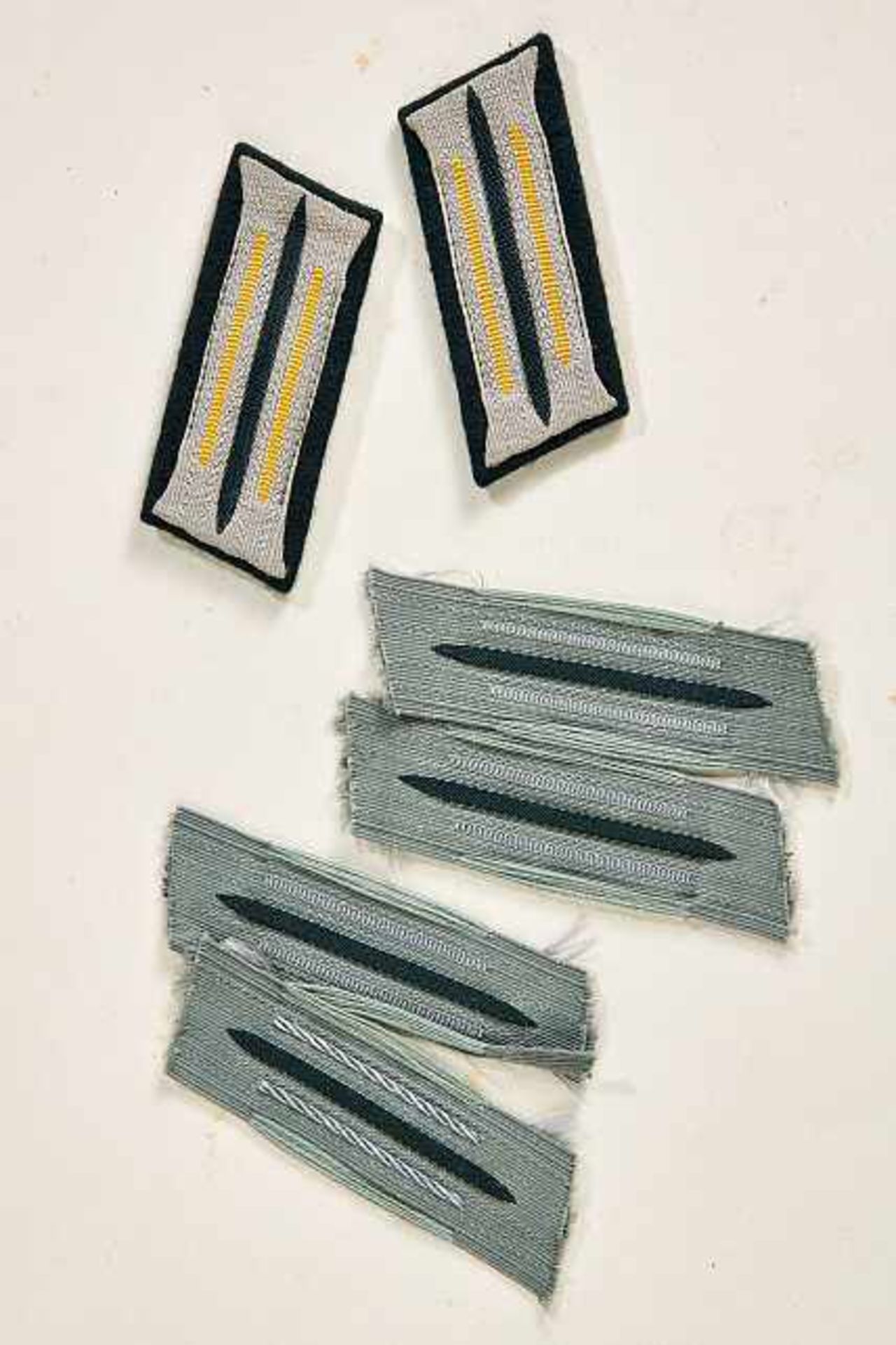 Deutsches Reich 1933 - 1945 - Heer - Uniformen : Army Enlisted Collar Rank Insignia.Collar rank