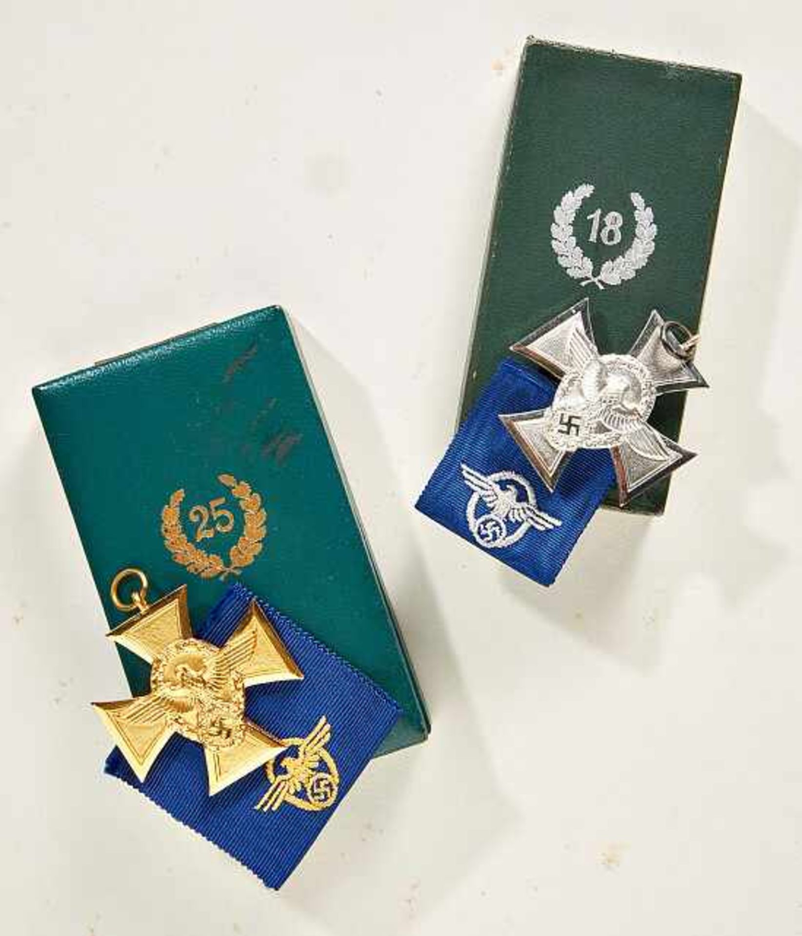 Deutsches Reich 1933 - 1945 - General Awards - Zivile Orden und Auszeichnungen : Police 25 Year