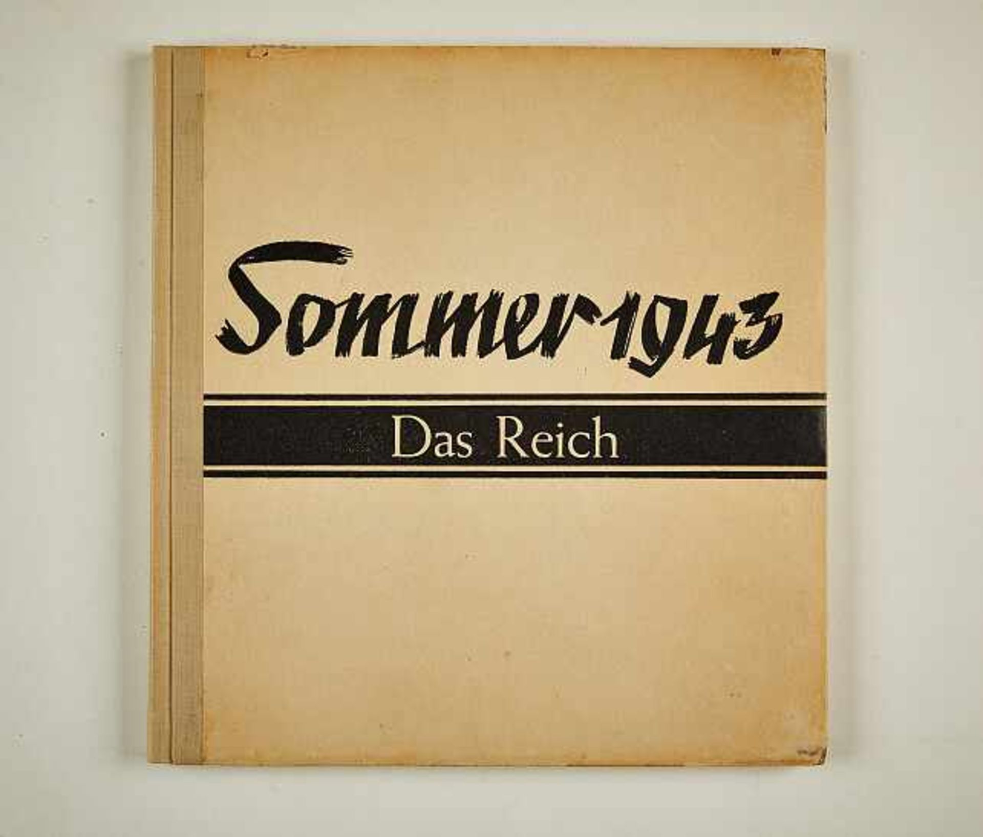 Deutsches Reich 1933 - 1945 - Schutzstaffel-SS - Allgemeine SS : Period Book "Sommer 1943".Waffen SS