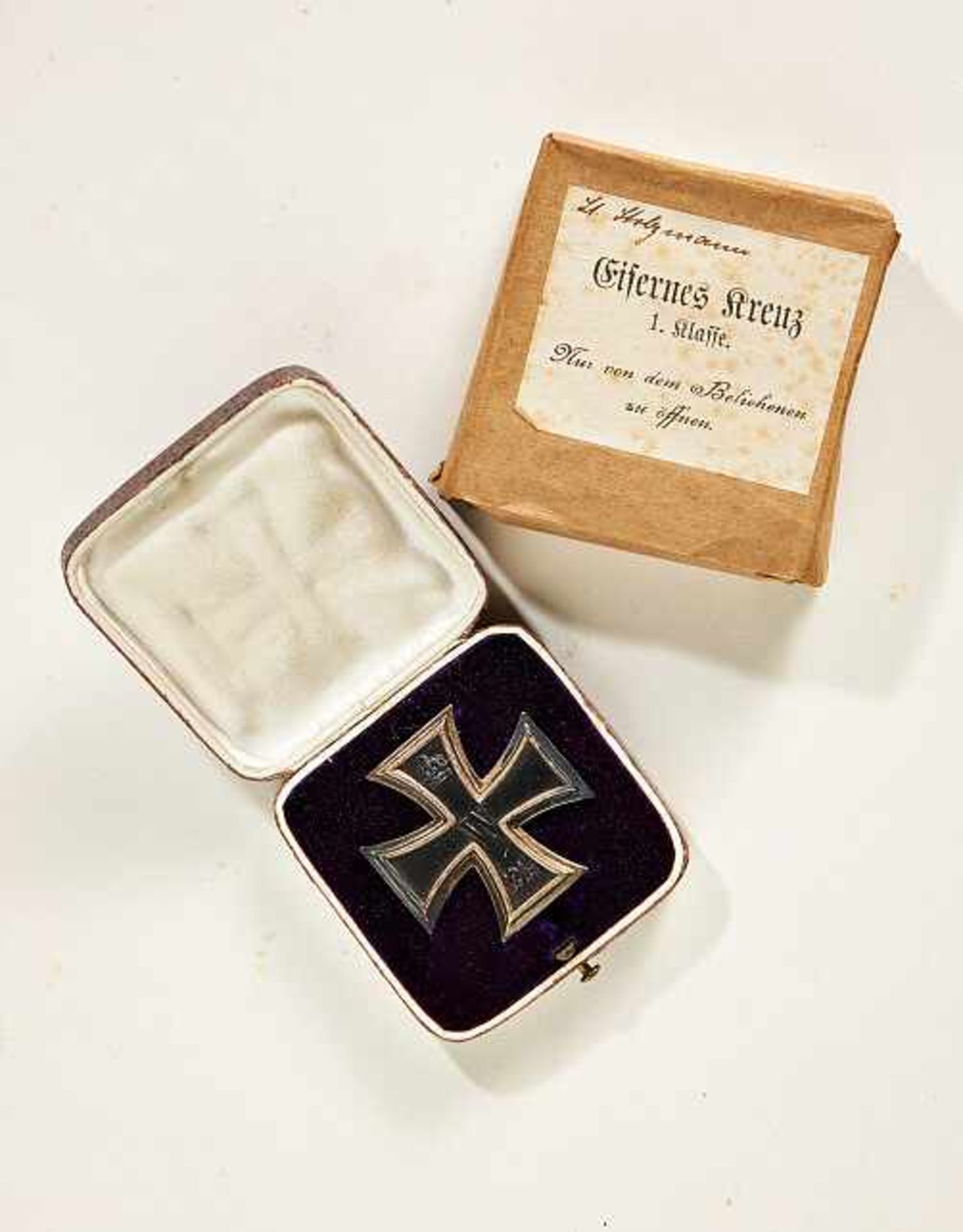 Orden & Ehrenzeichen Deutschland - Preußen : 1914 Iron Cross 1st Class.Maker marked on reverse "KO".