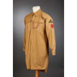 Deutsches Reich 1933 - 1945 - HJ - Hitlerjugend : DJ Service Shirt for a Member of "Bann 539 Sud Ost